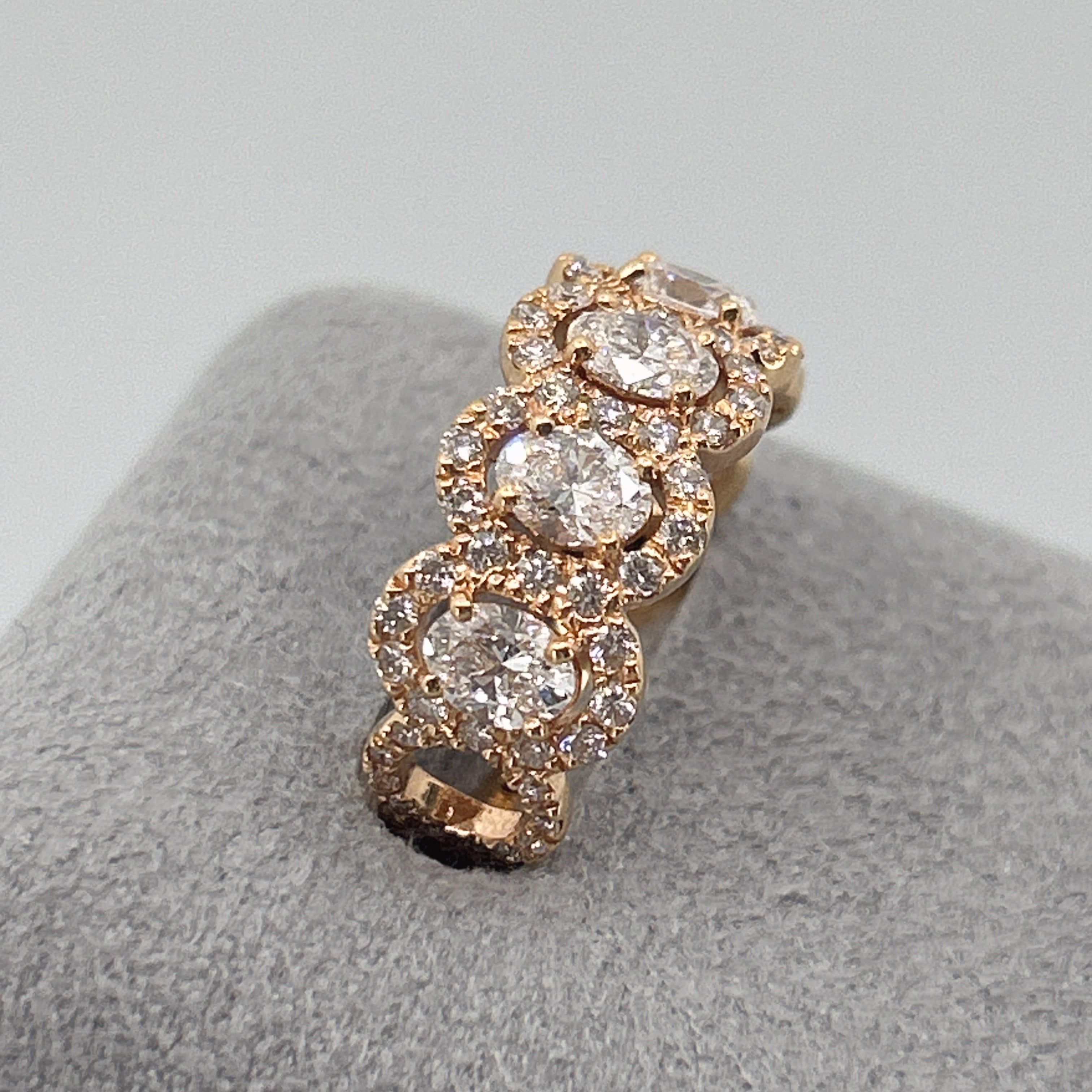 ［エリプス］リング OV ダイヤ