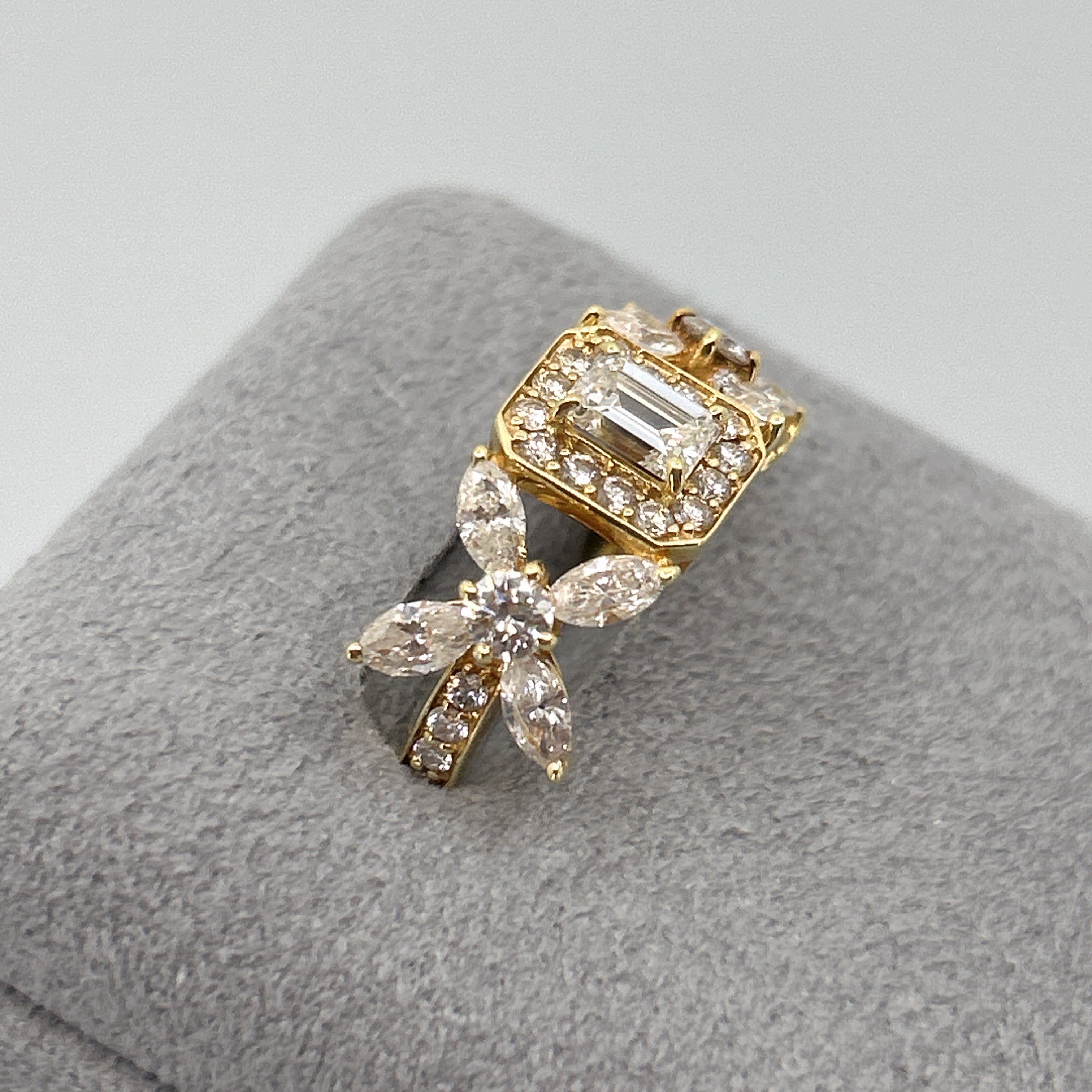 ［カトレア］リング ダイヤ