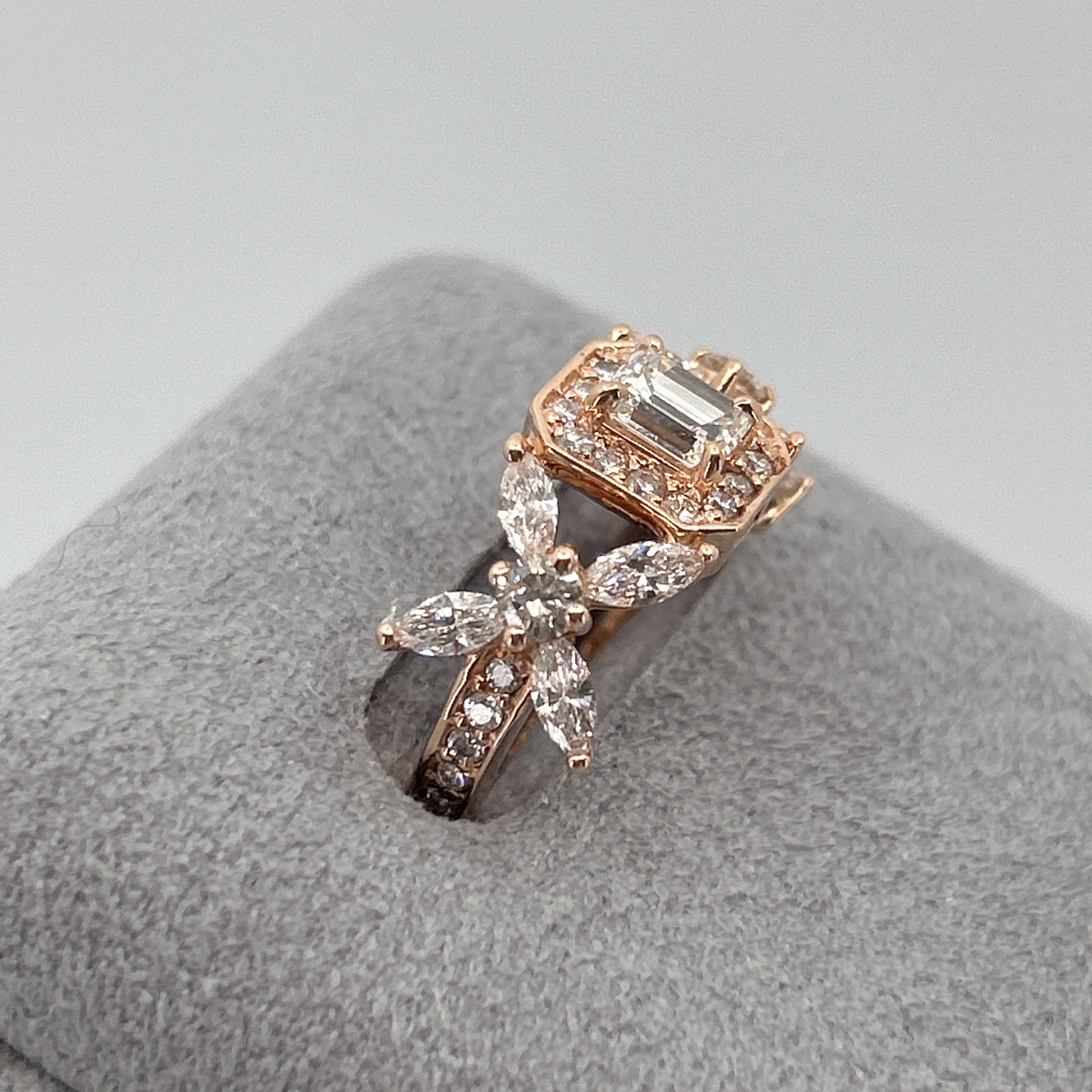 ［カトレア］リング ダイヤ