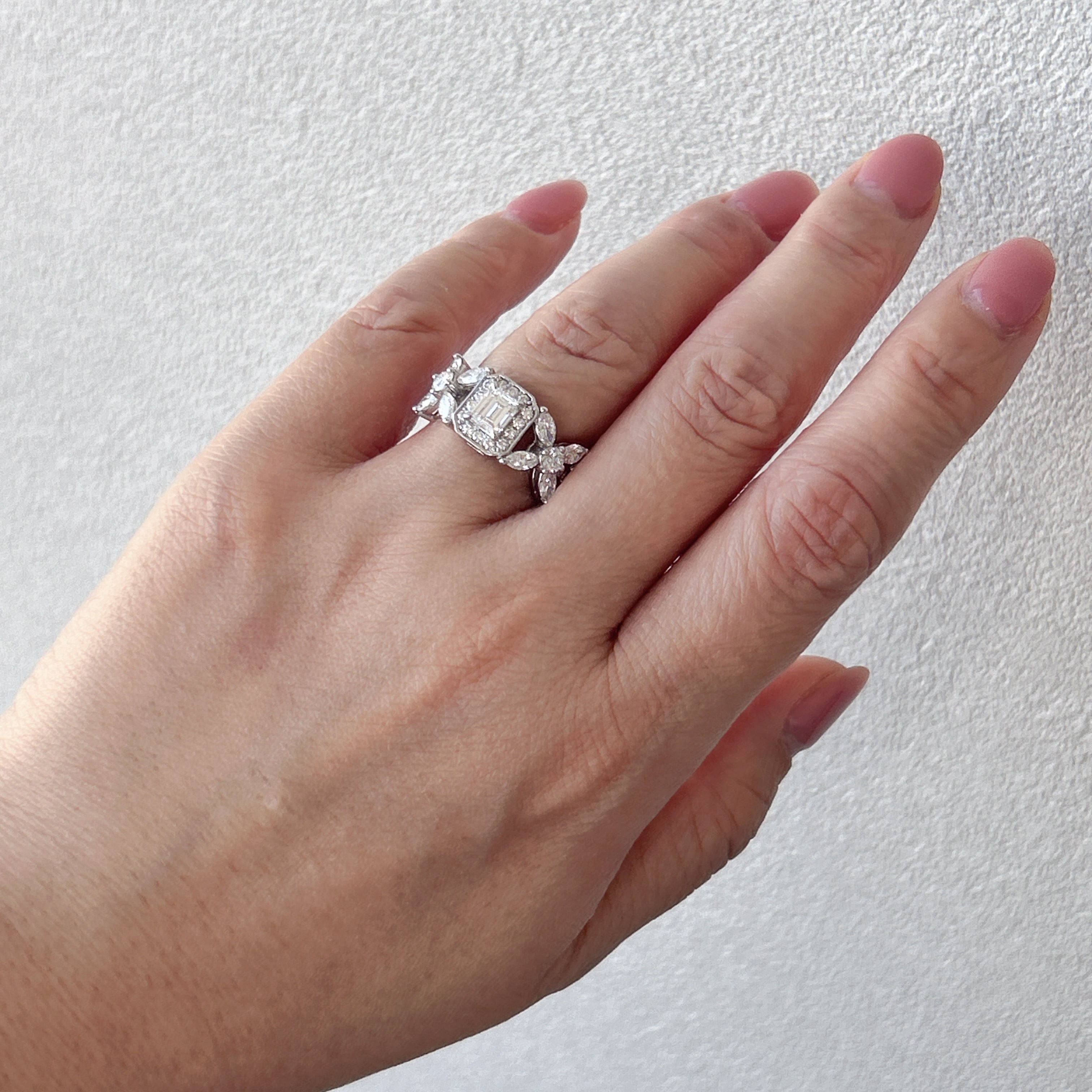 ［カトレア］リング ダイヤ