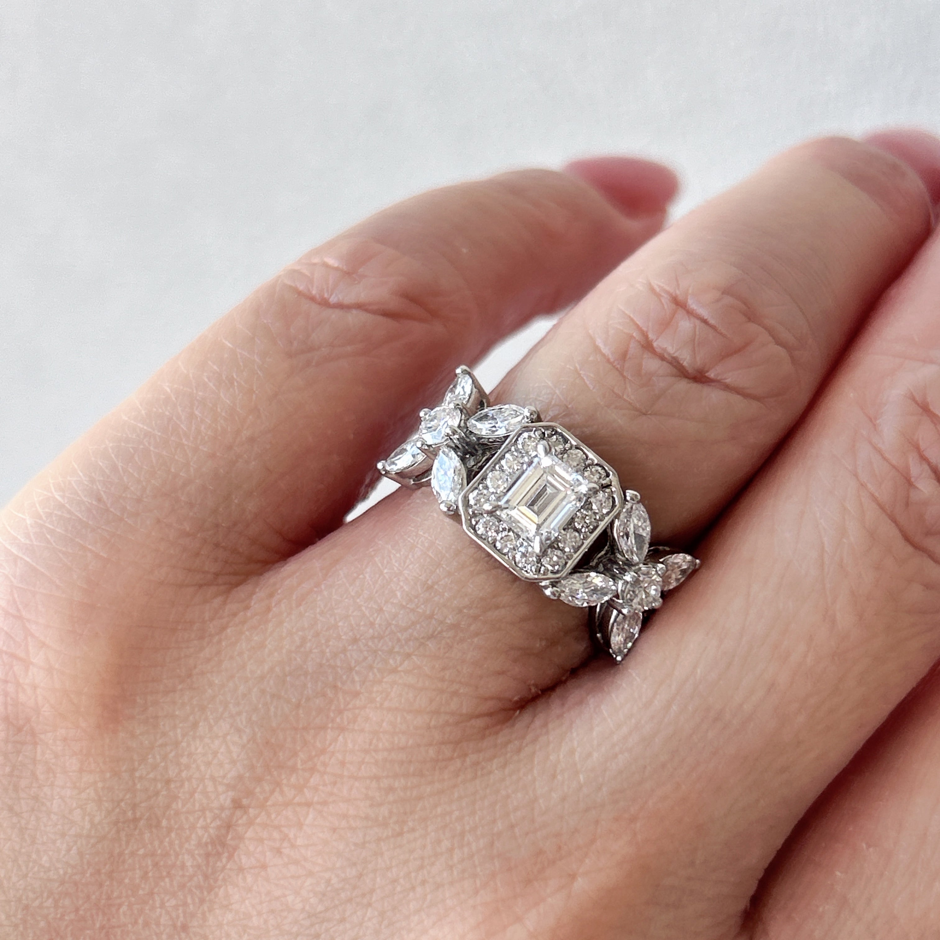 ［カトレア］リング ダイヤ