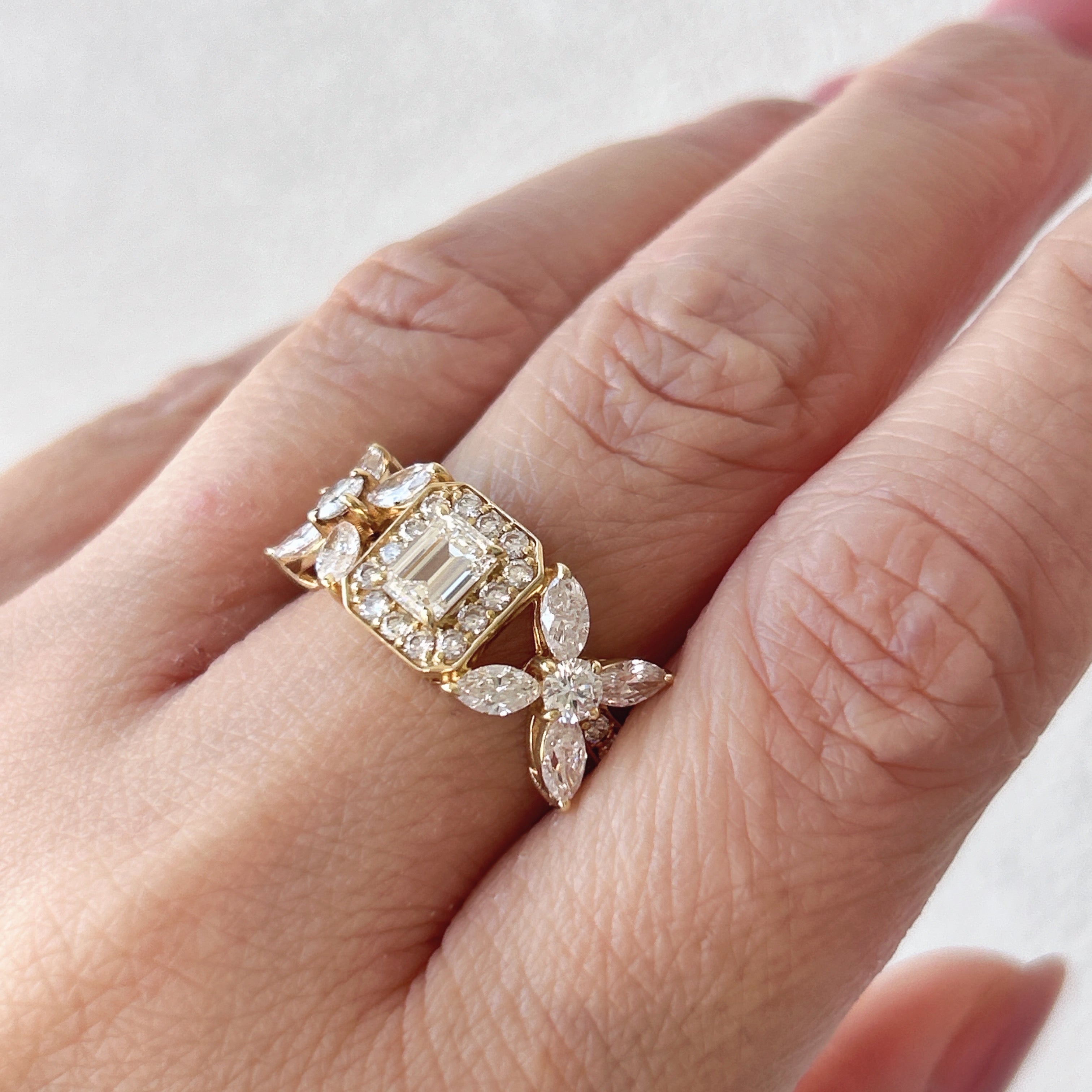 ［カトレア］リング ダイヤ