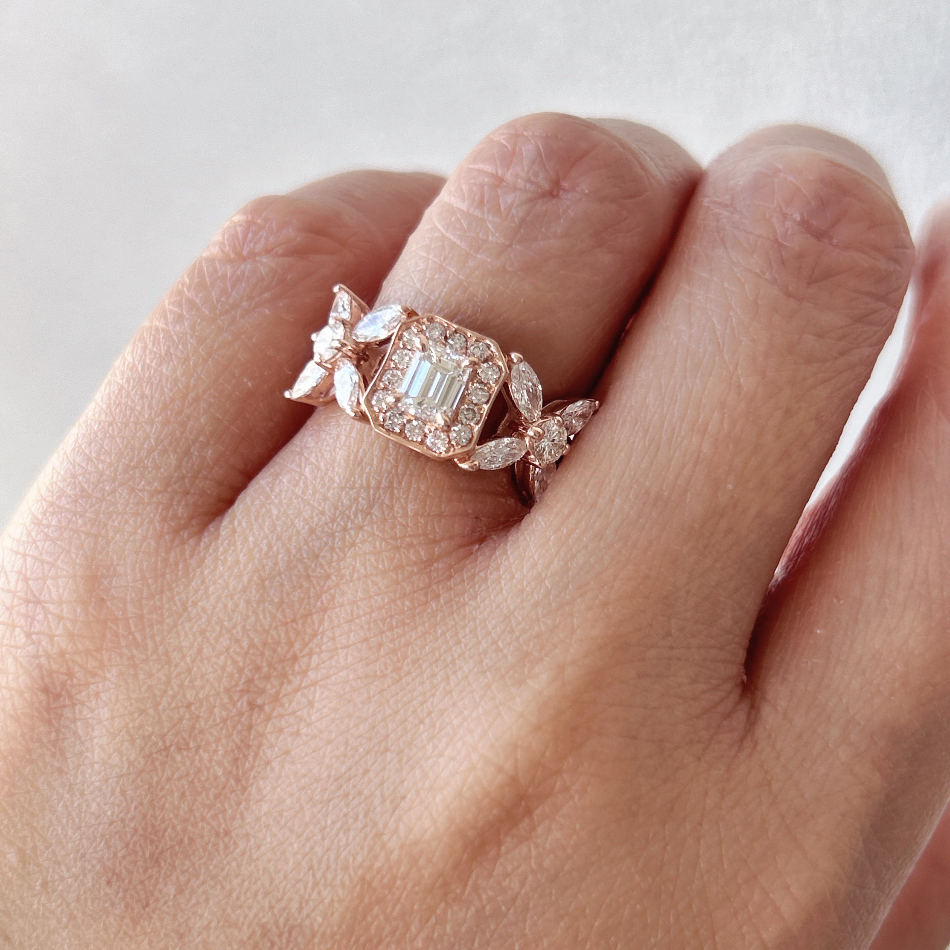 ［カトレア］リング ダイヤ