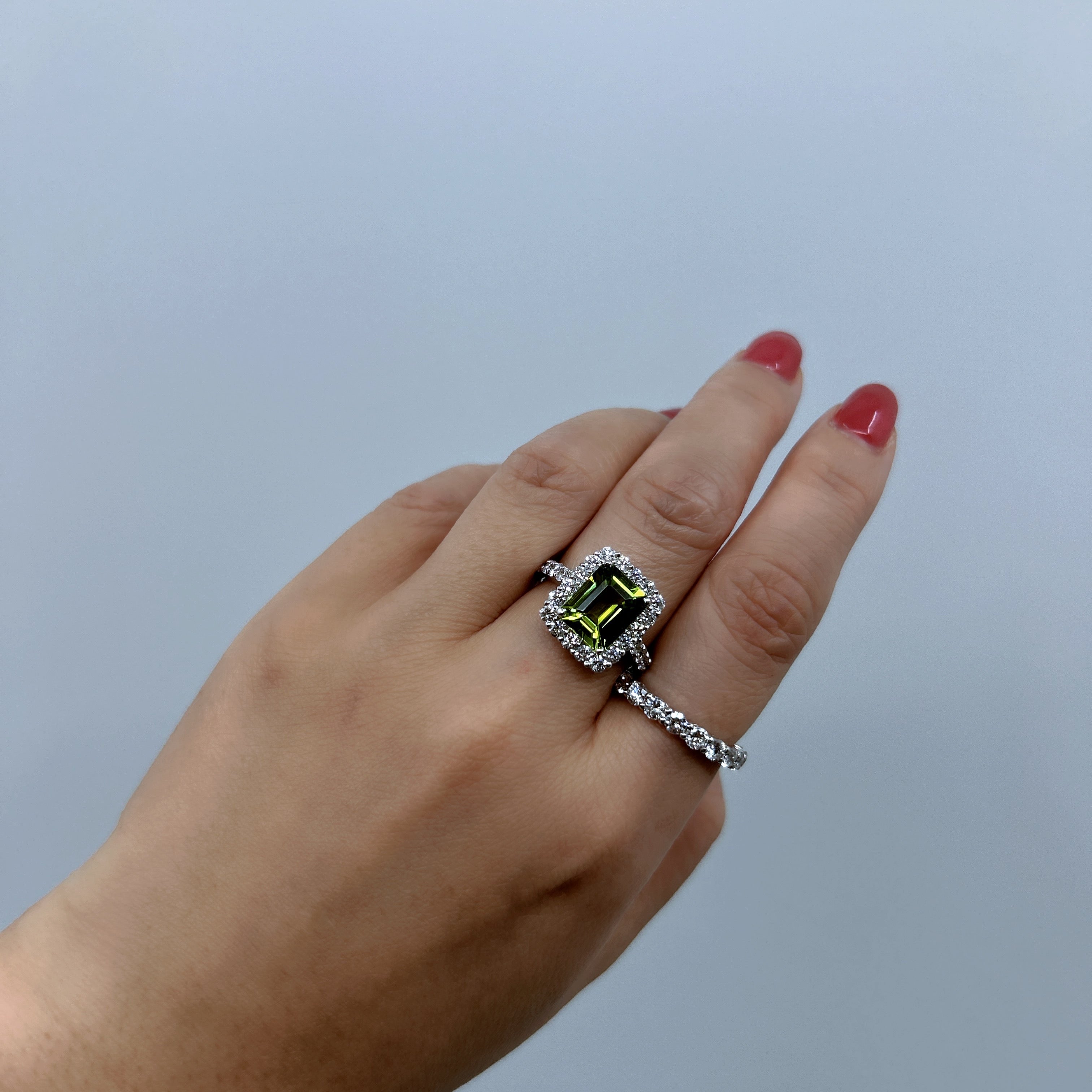 ［チュチュの音色］ リング ペリドット