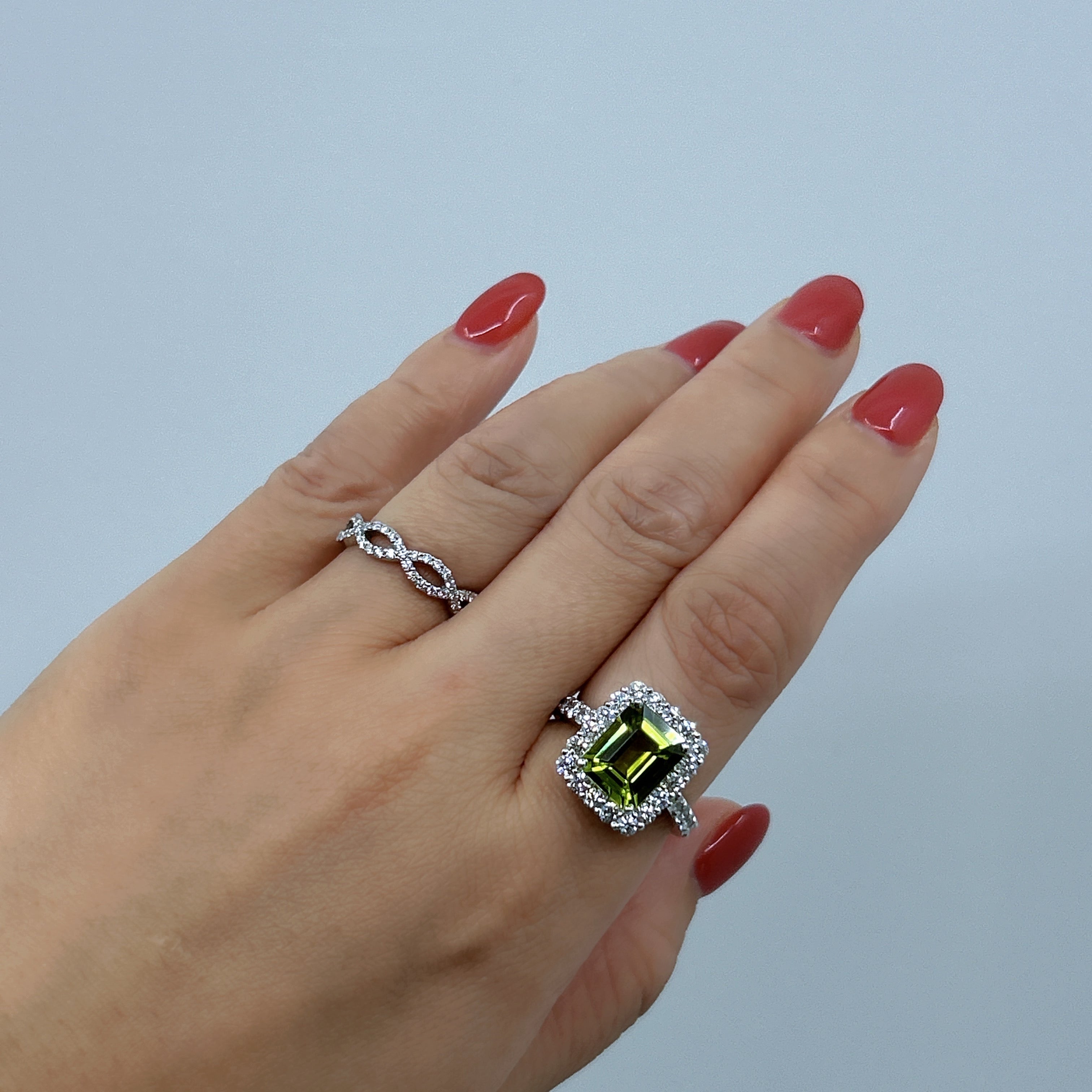 ［チュチュの音色］ リング ペリドット