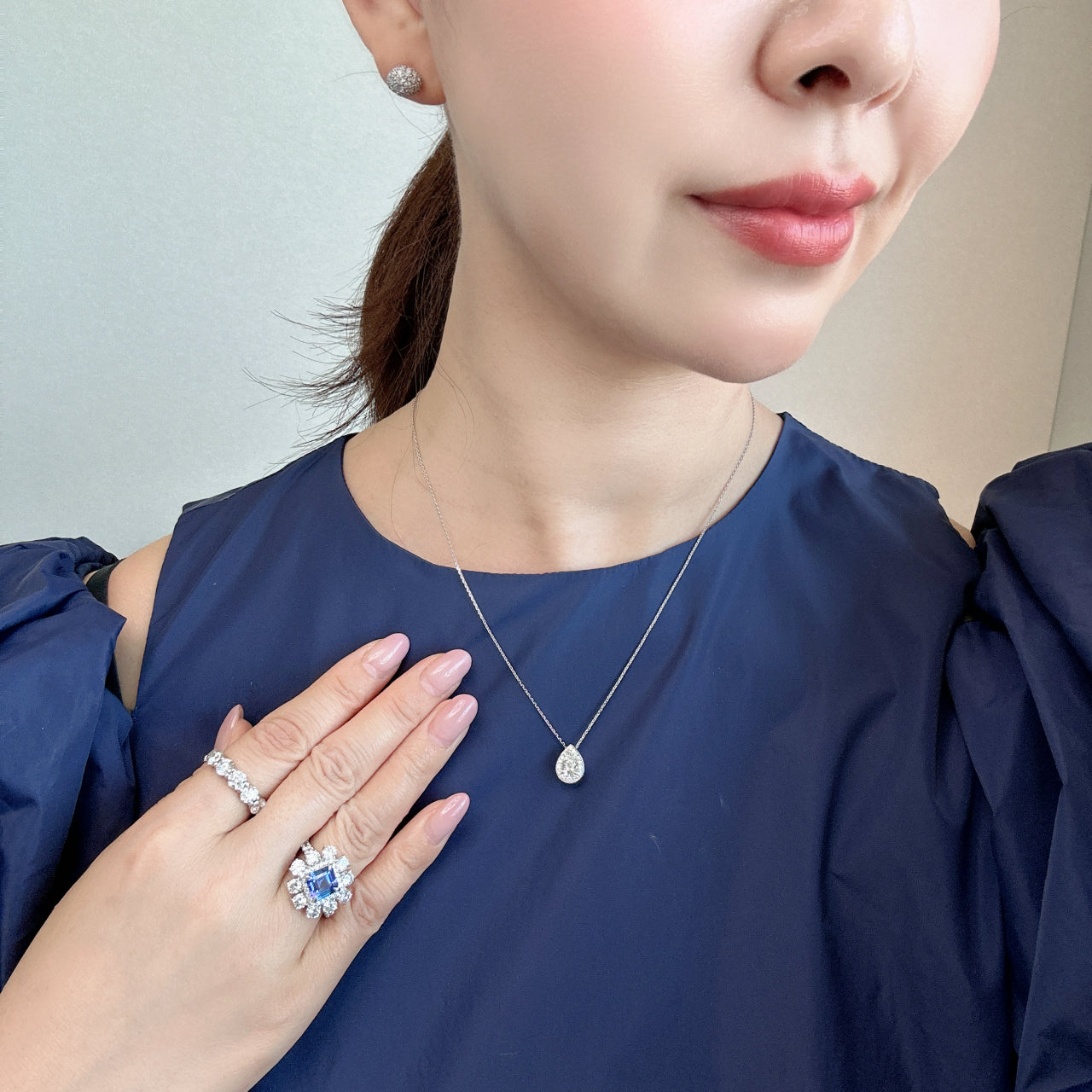 ハーフエタニティ　共有
〜0.3ct×6pc with CGL｜AYAKO SAKURAI（櫻井 彩子（サクライ アヤコ））公式通販サイト