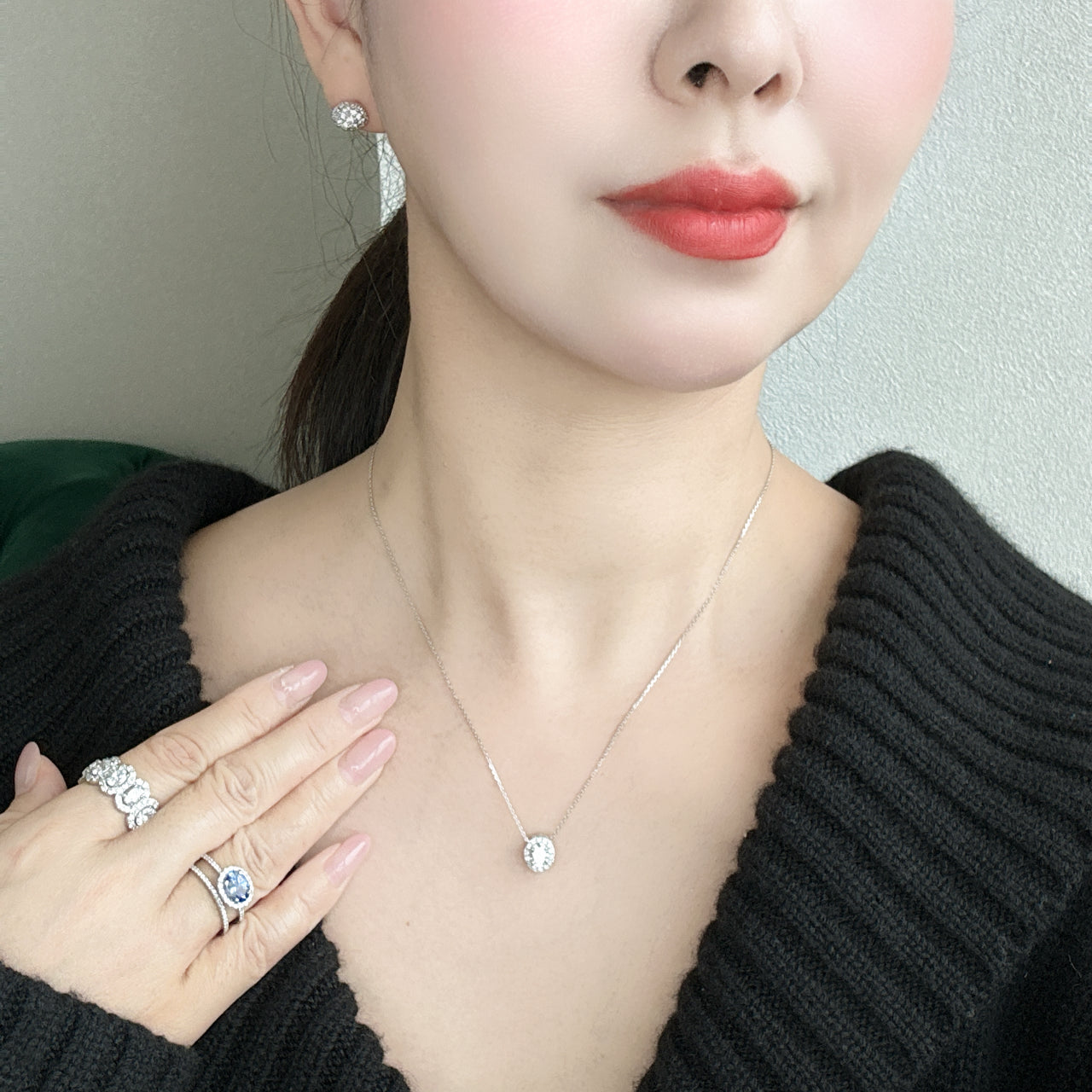 新作 エルダンジュ ダイヤ 中石0.5ct OV ネックレス〜G VS up GIA保証♡残り8個｜AYAKO SAKURAI（櫻井 彩子（サクライ アヤコ））公式通販サイト