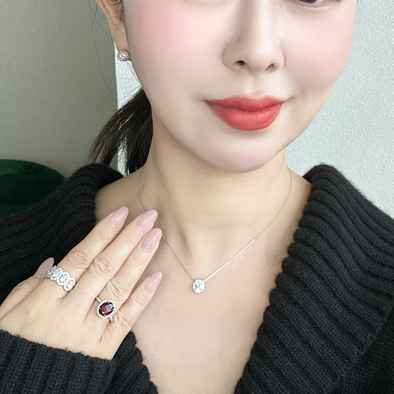 新作 エルダンジュ ダイヤ 中石0.5ct OV ネックレス〜G VS up GIA保証♡残り8個｜AYAKO SAKURAI（櫻井 彩子（サクライ アヤコ））公式通販サイト