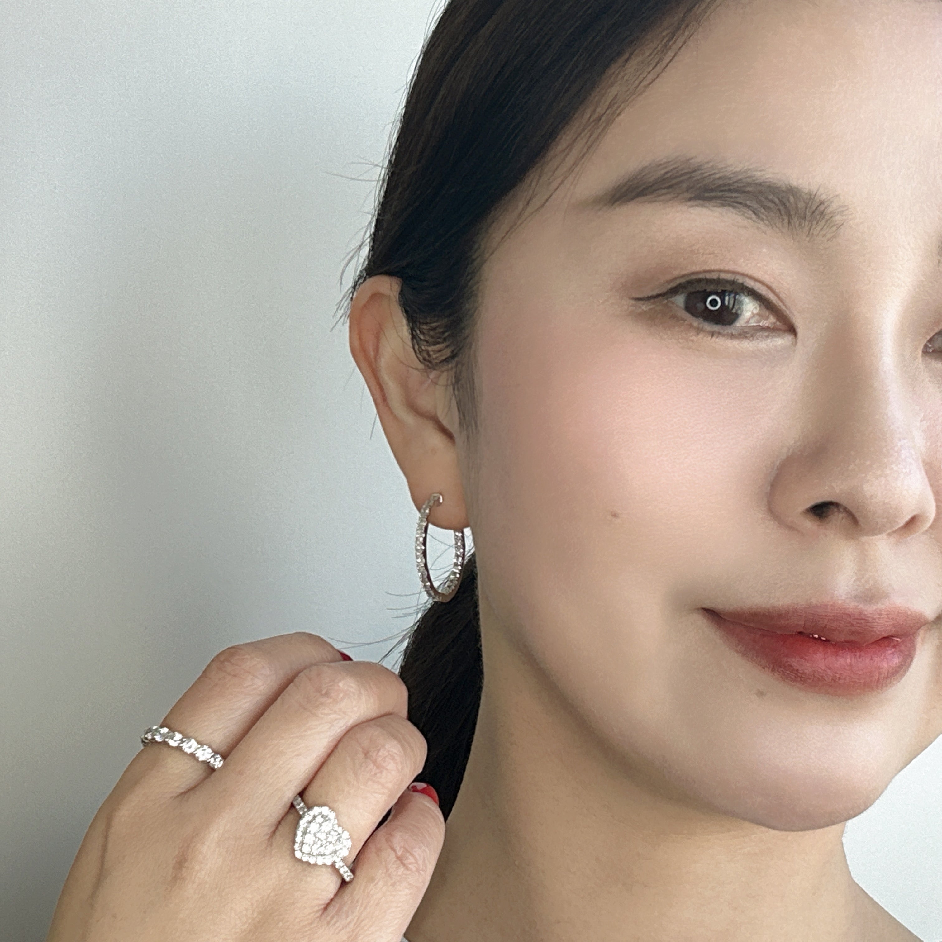 ［グレンヌ］ピアス ダイヤ