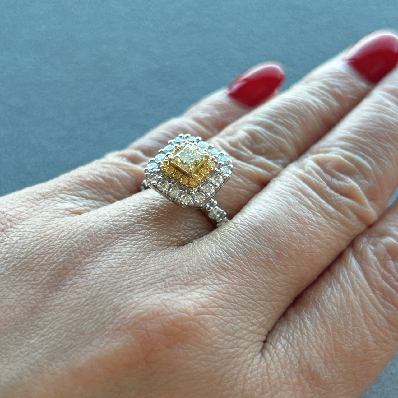 ［彩子の私物/オランジェ］リング ダイヤ