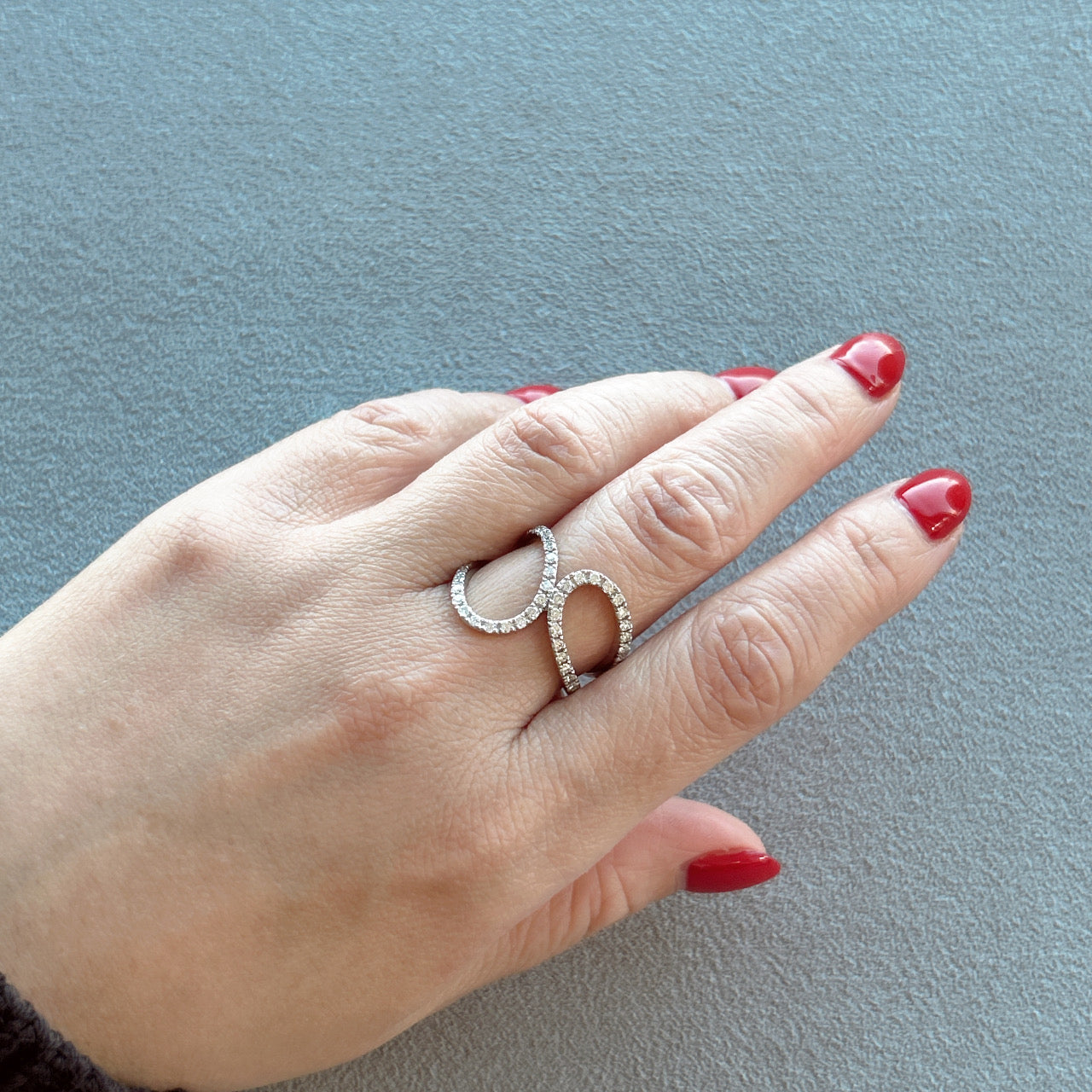 【サンチュール】リング　ダイヤ