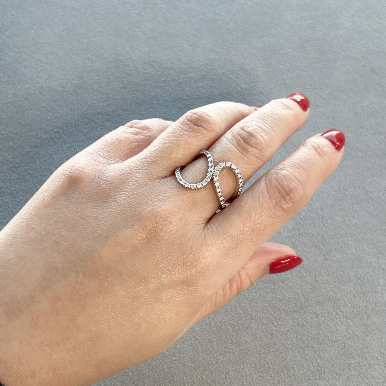 【サンチュール】リング　ダイヤ