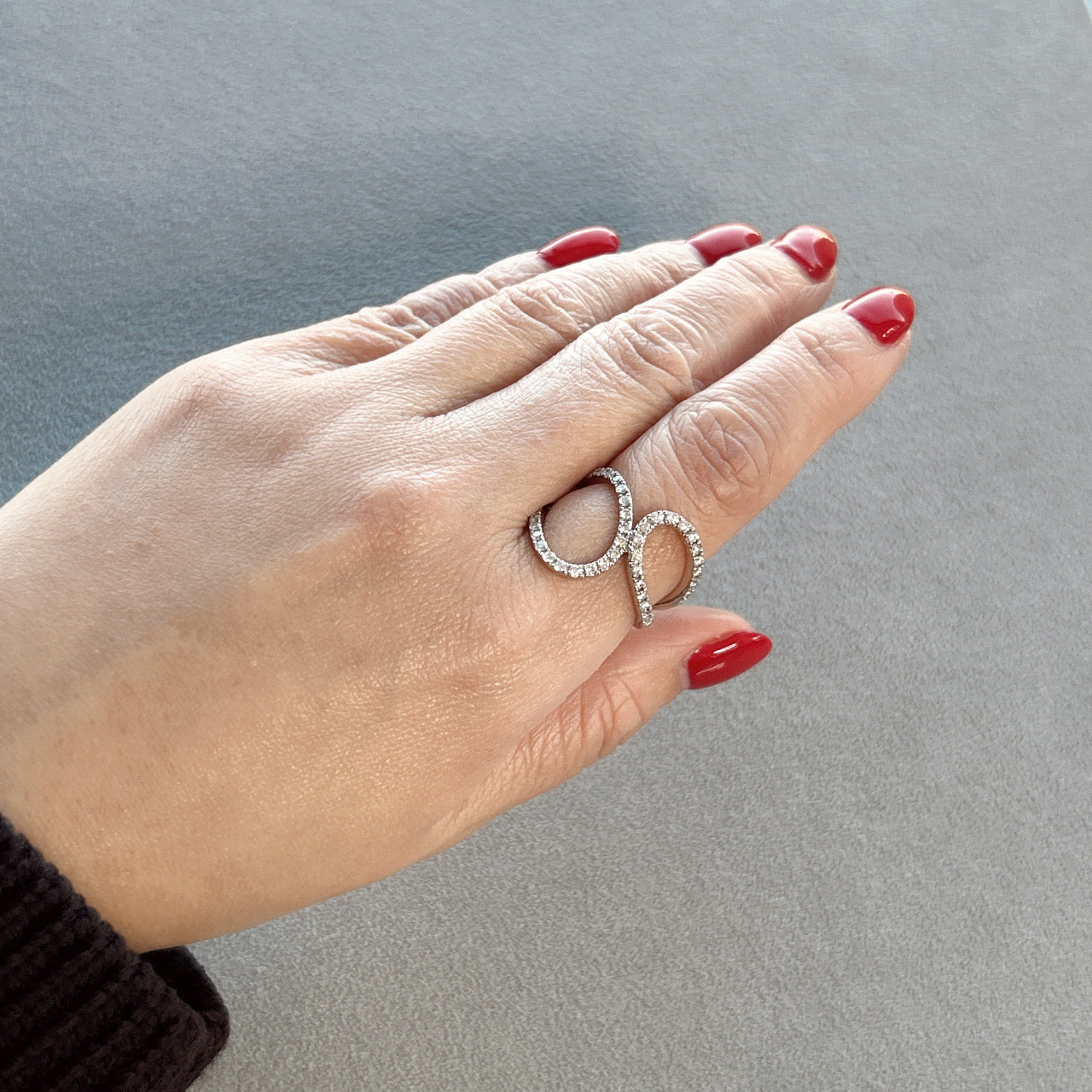 【サンチュール】リング　ダイヤ