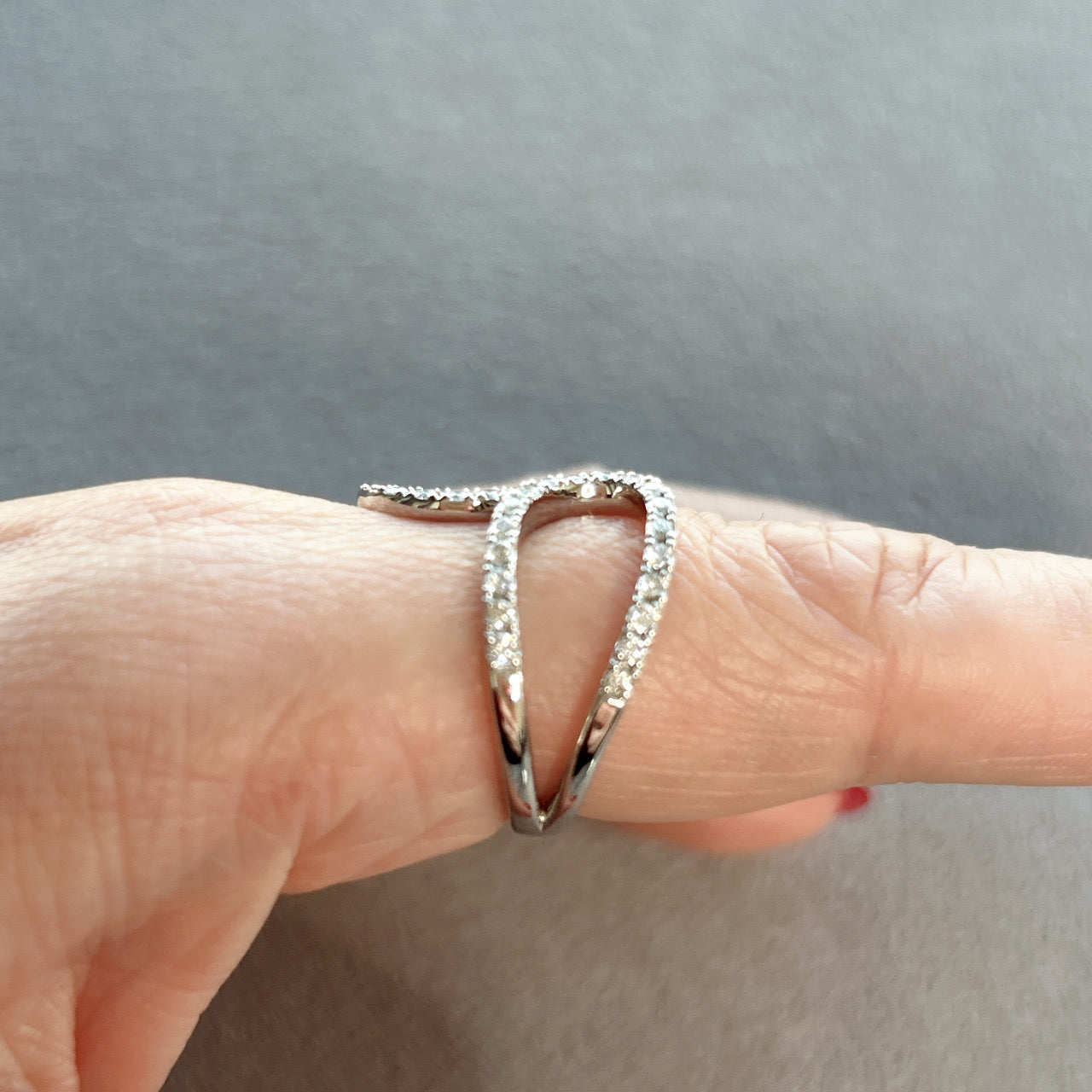 【サンチュール】リング　ダイヤ