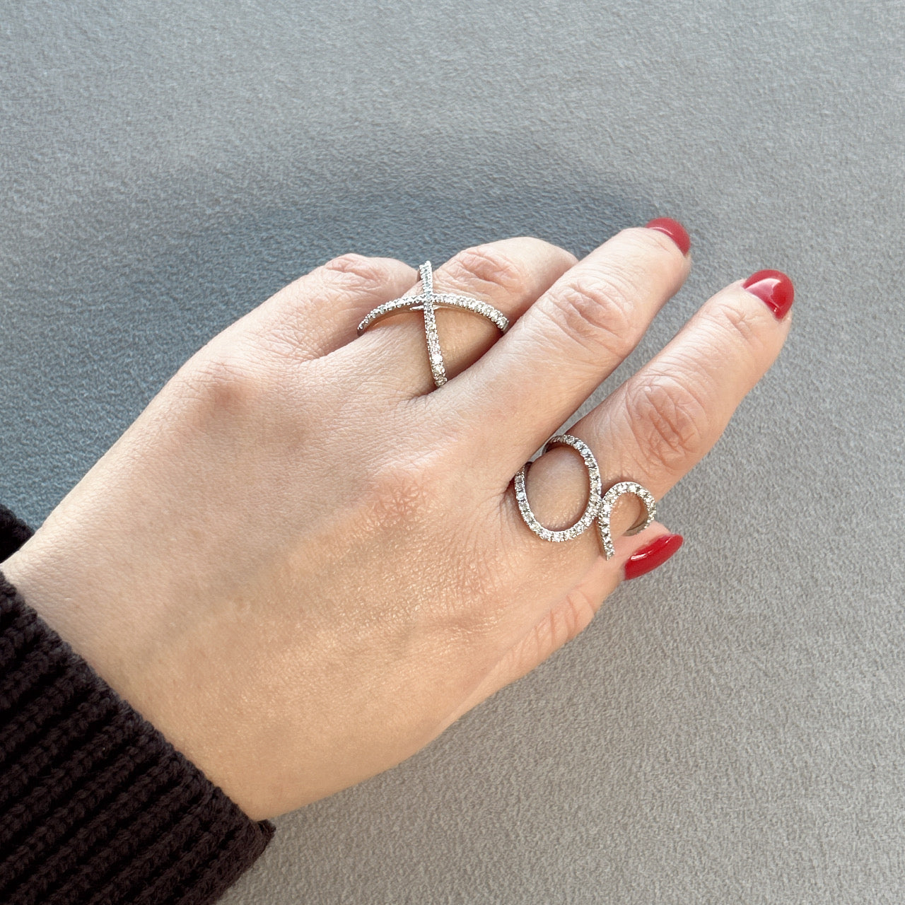 【サンチュール】リング　ダイヤ