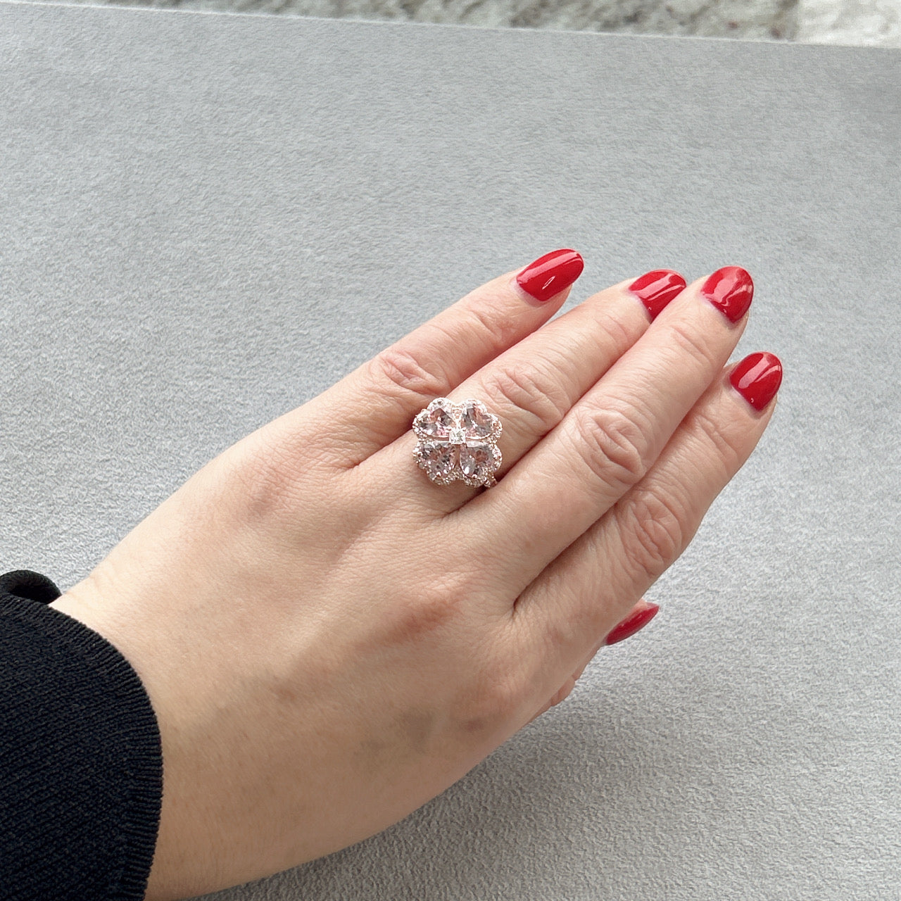 ［新作/ボンボニエール］リング 2ct HS