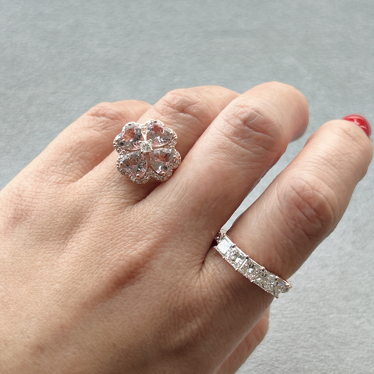 ［新作/ボンボニエール］リング 2ct HS