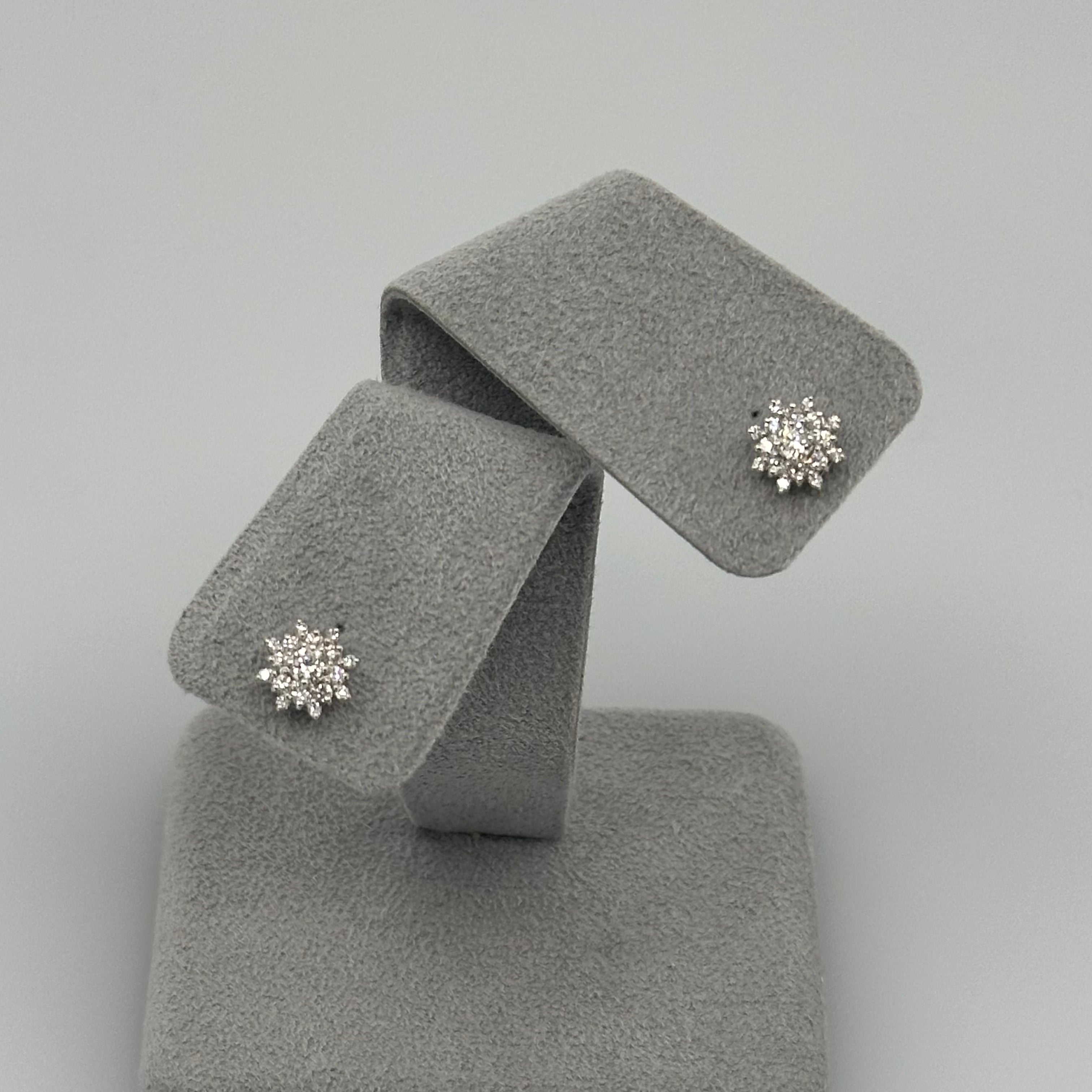 ［新作/一点物/フロコン］ピアス ダイヤ 0.1ct×2 RO PT/YG