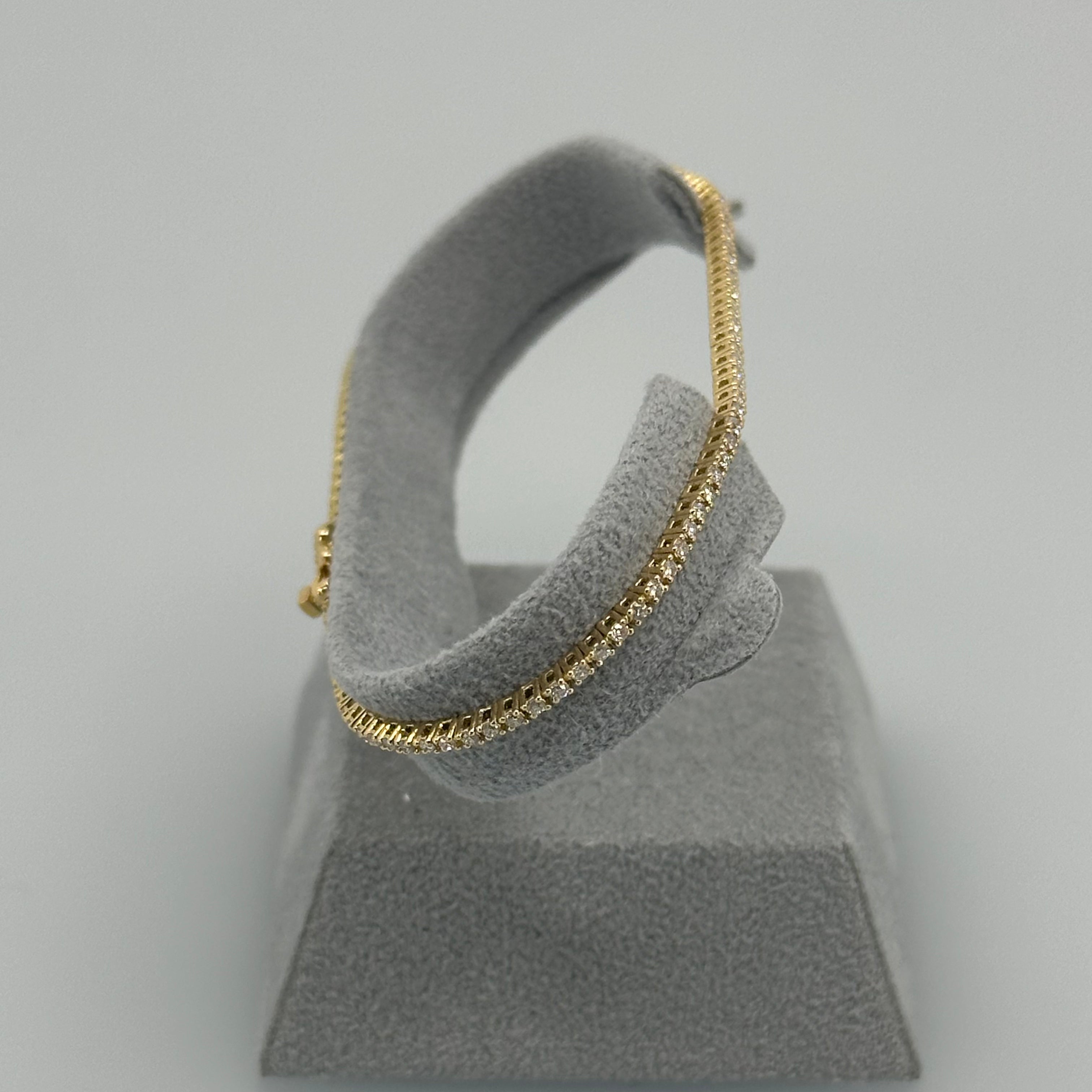 ［新作/ルセル］ブレス  ダイヤ  1ct  RO WG/YG