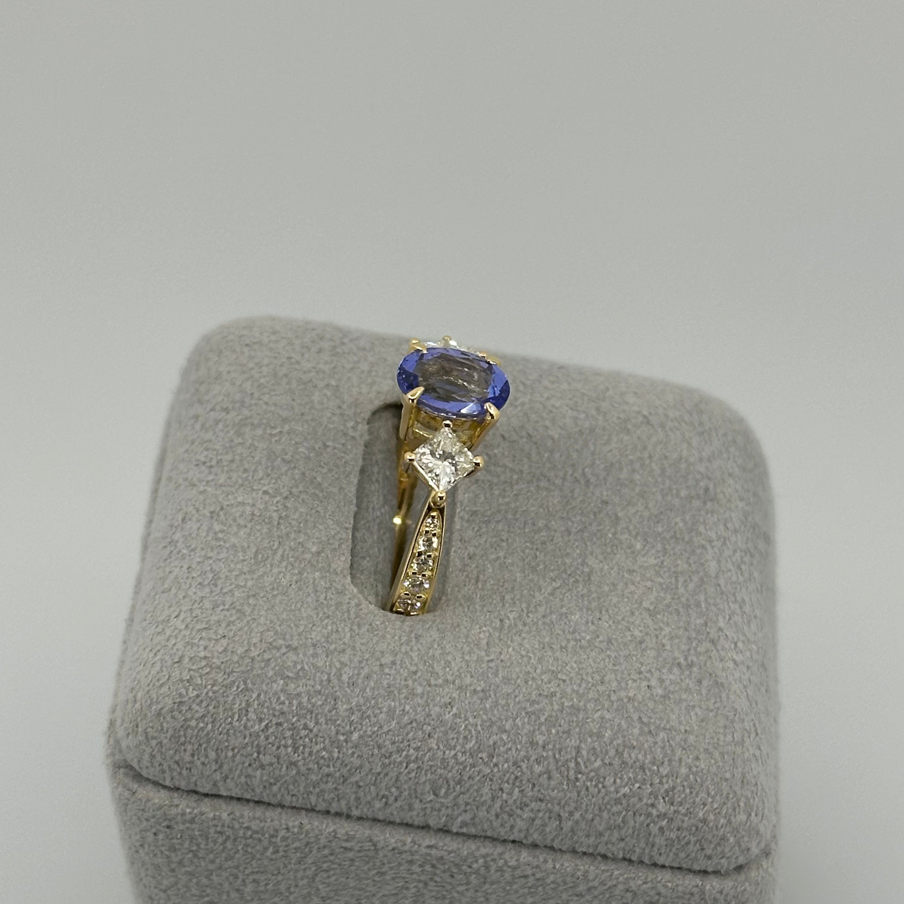 [新作/個数限定/フロレゾン］リング タンザナイト