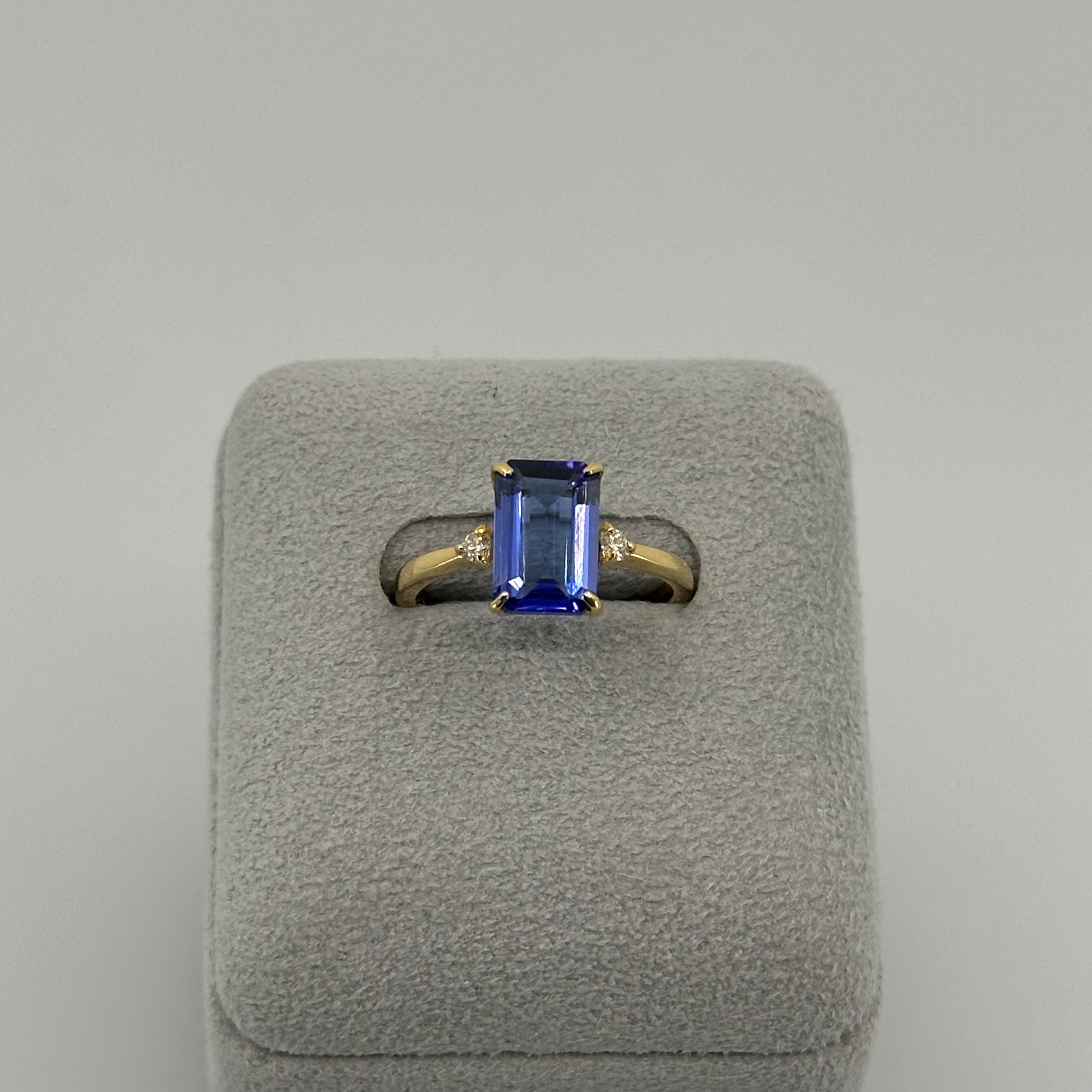 [新作/BONBON］リング タンザナイト OV/EM