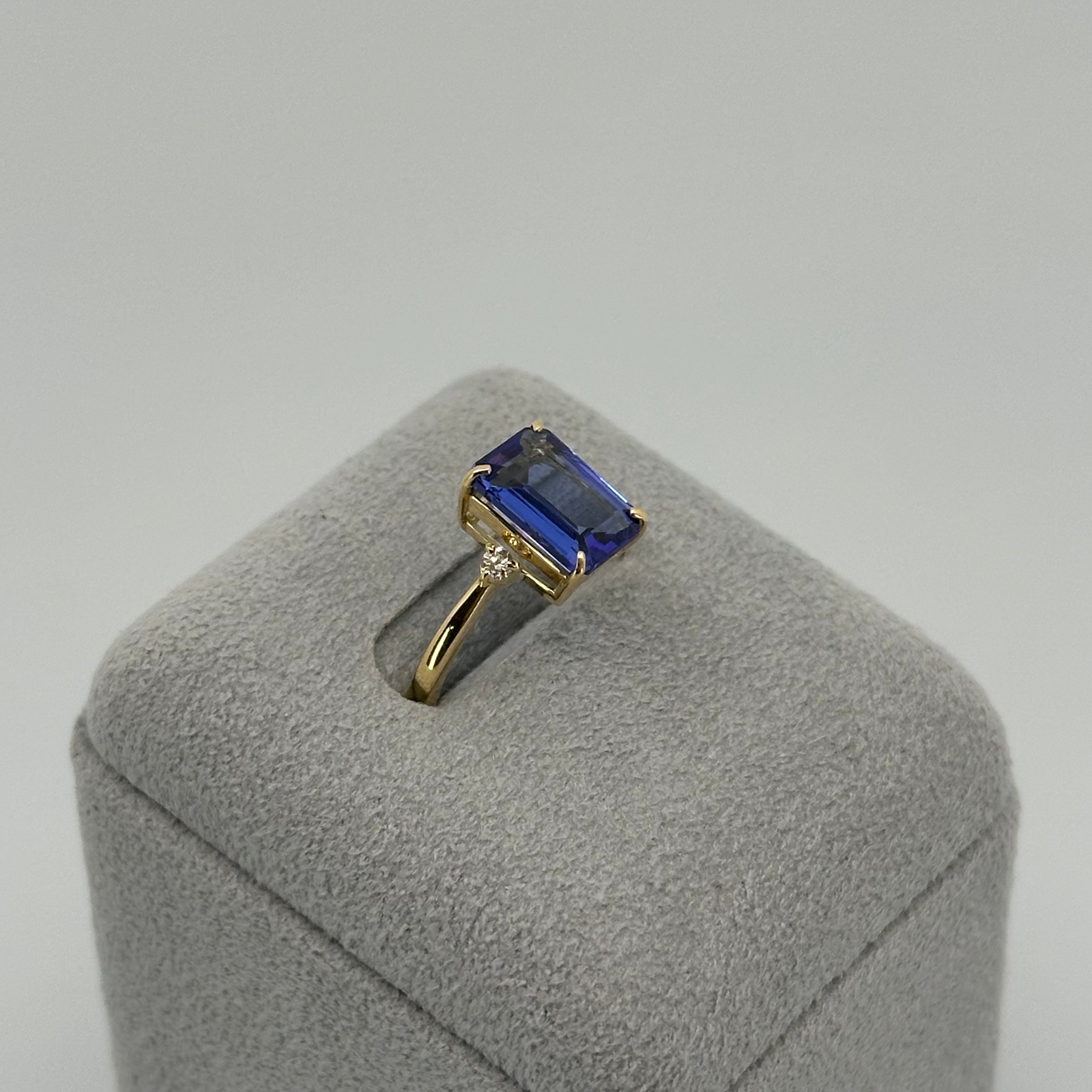 [新作/BONBON］リング タンザナイト OV/EM