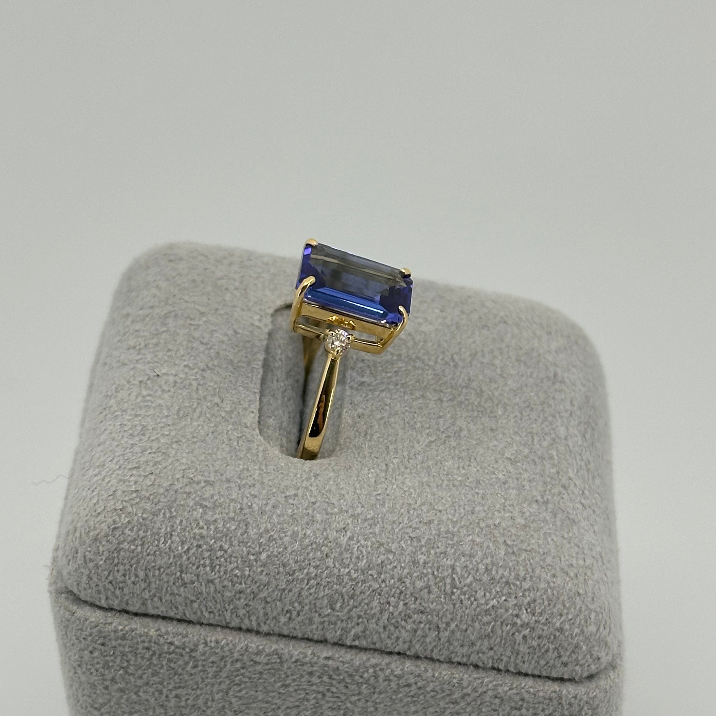 [新作/BONBON］リング タンザナイト OV/EM