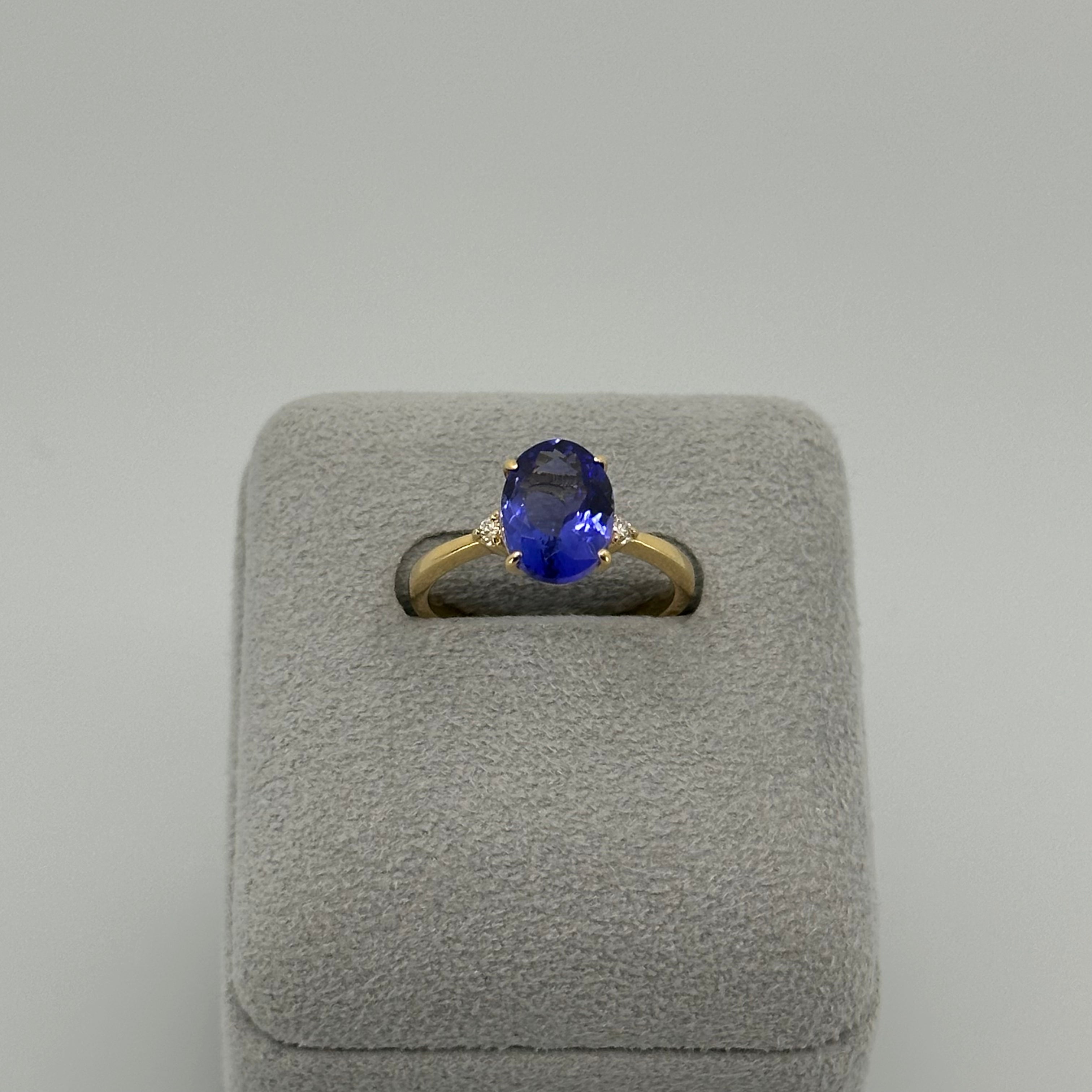 [新作/BONBON］リング タンザナイト OV/EM