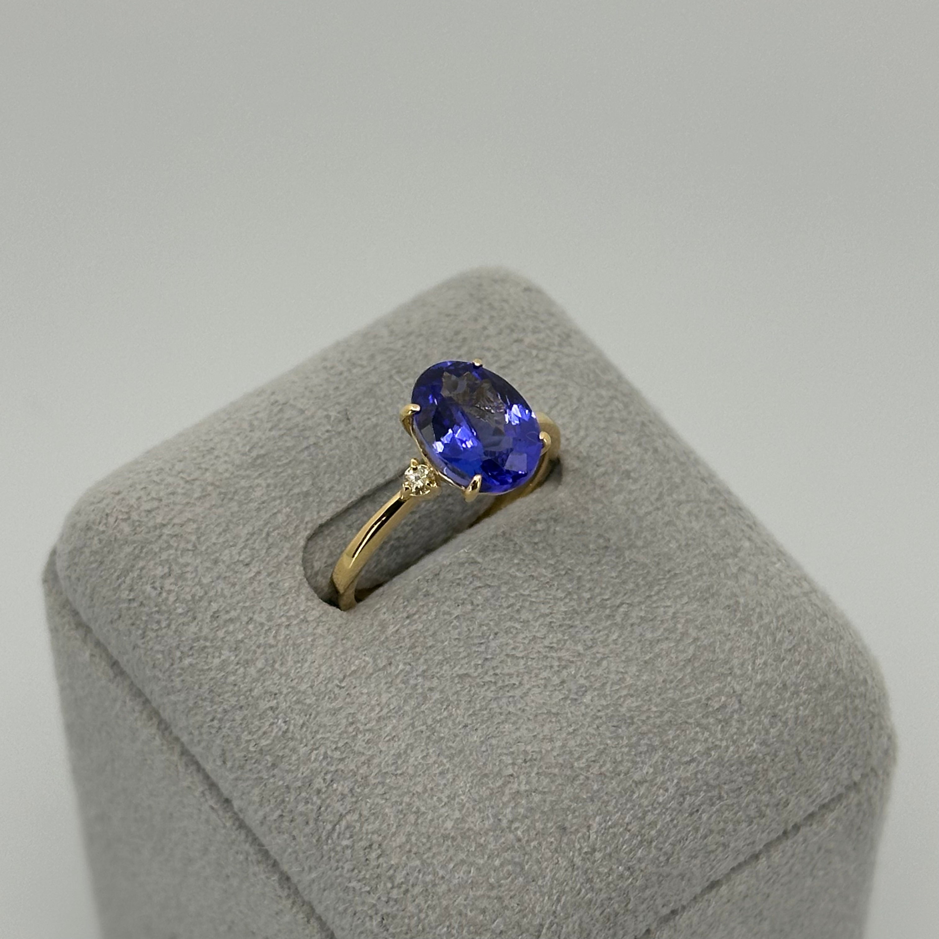 [新作/BONBON］リング タンザナイト OV/EM