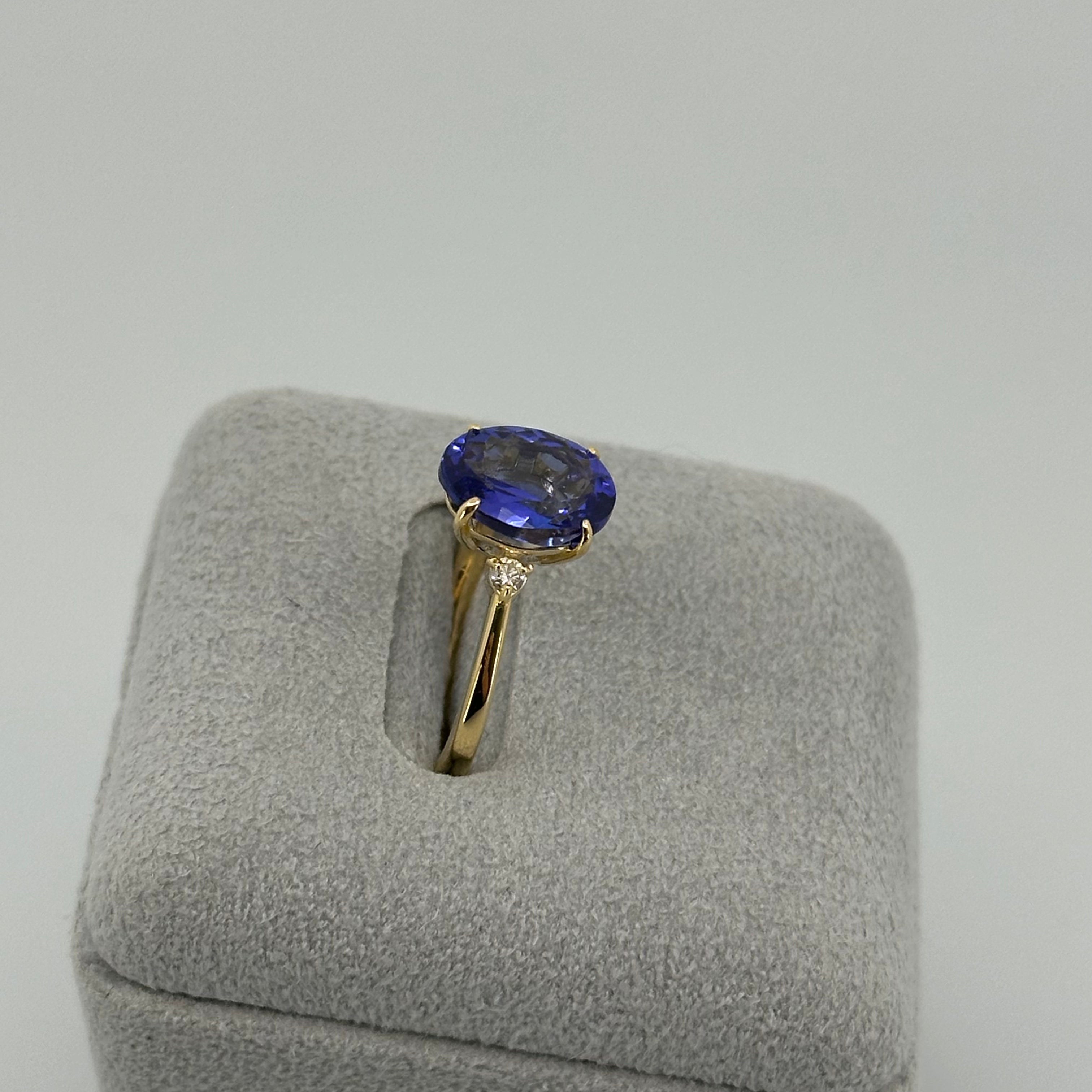 [新作/BONBON］リング タンザナイト OV/EM