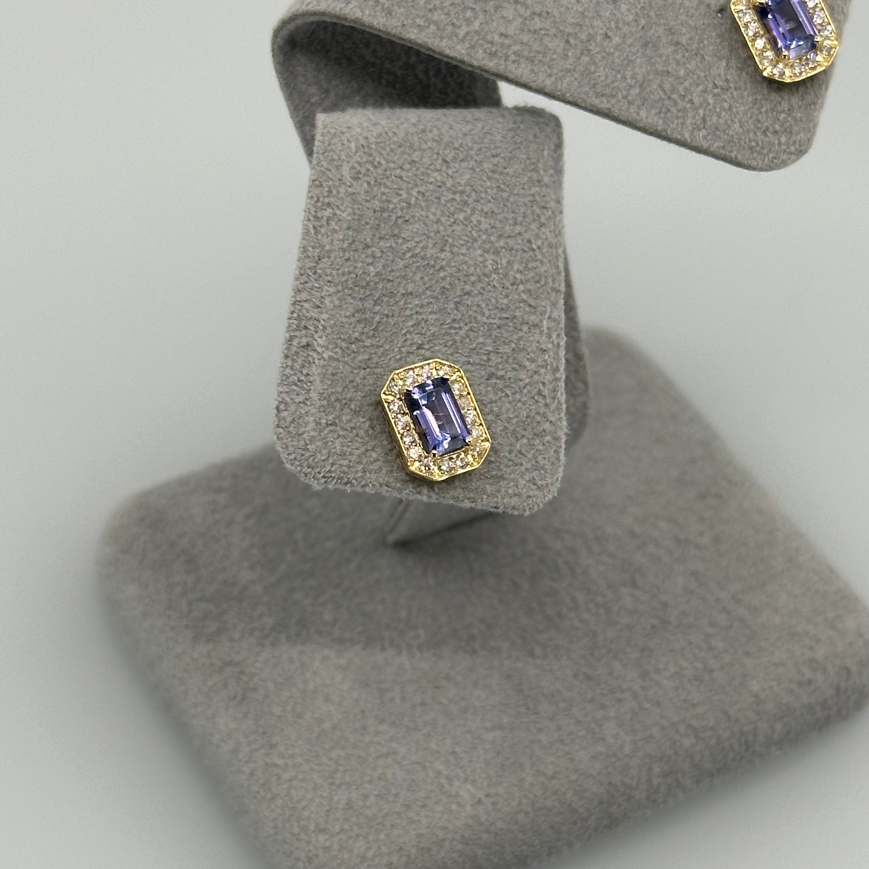 [新作/個数限定/ピュアライン］ピアス タンザナイト