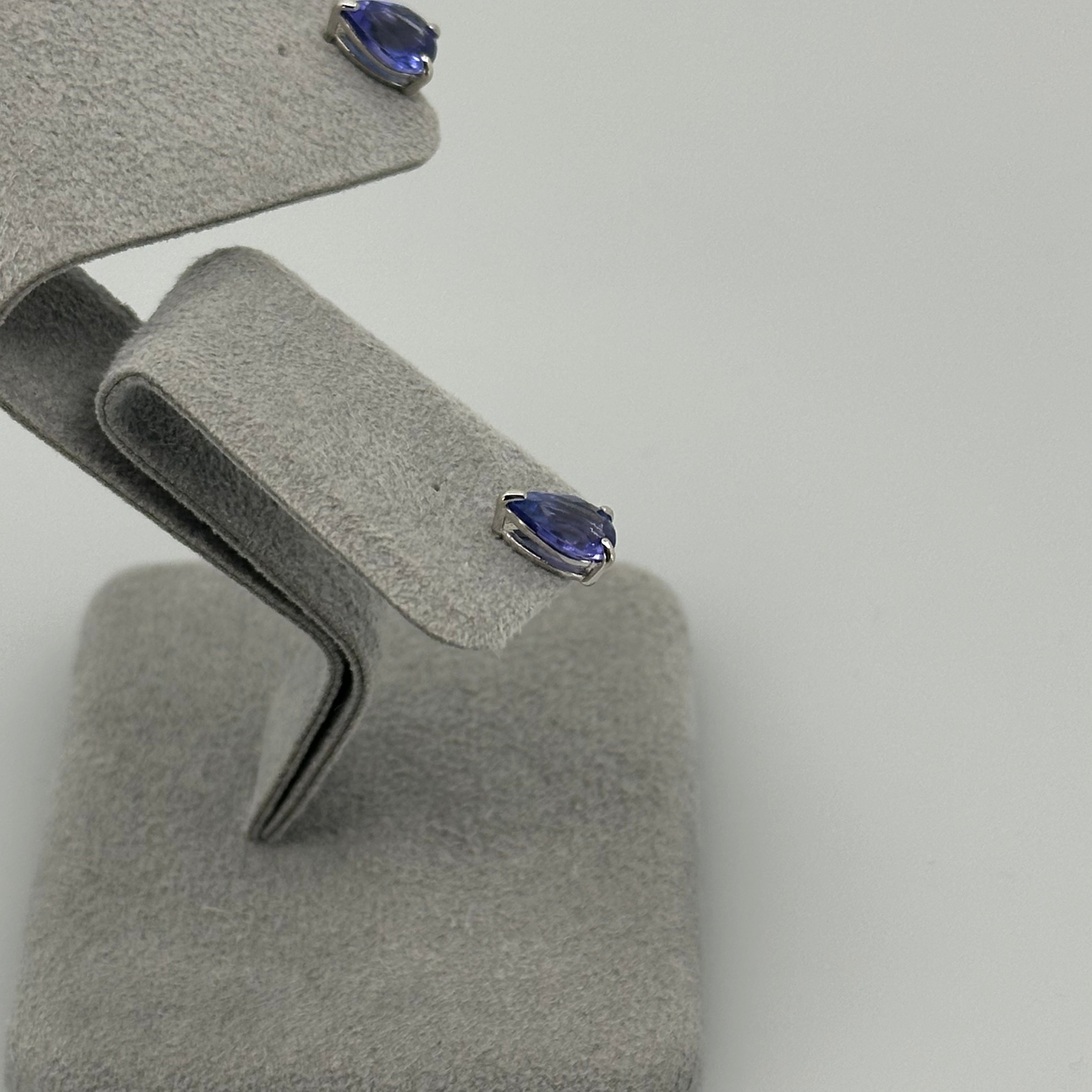 [新作/個数限定/ヌード］ピアス タンザナイト