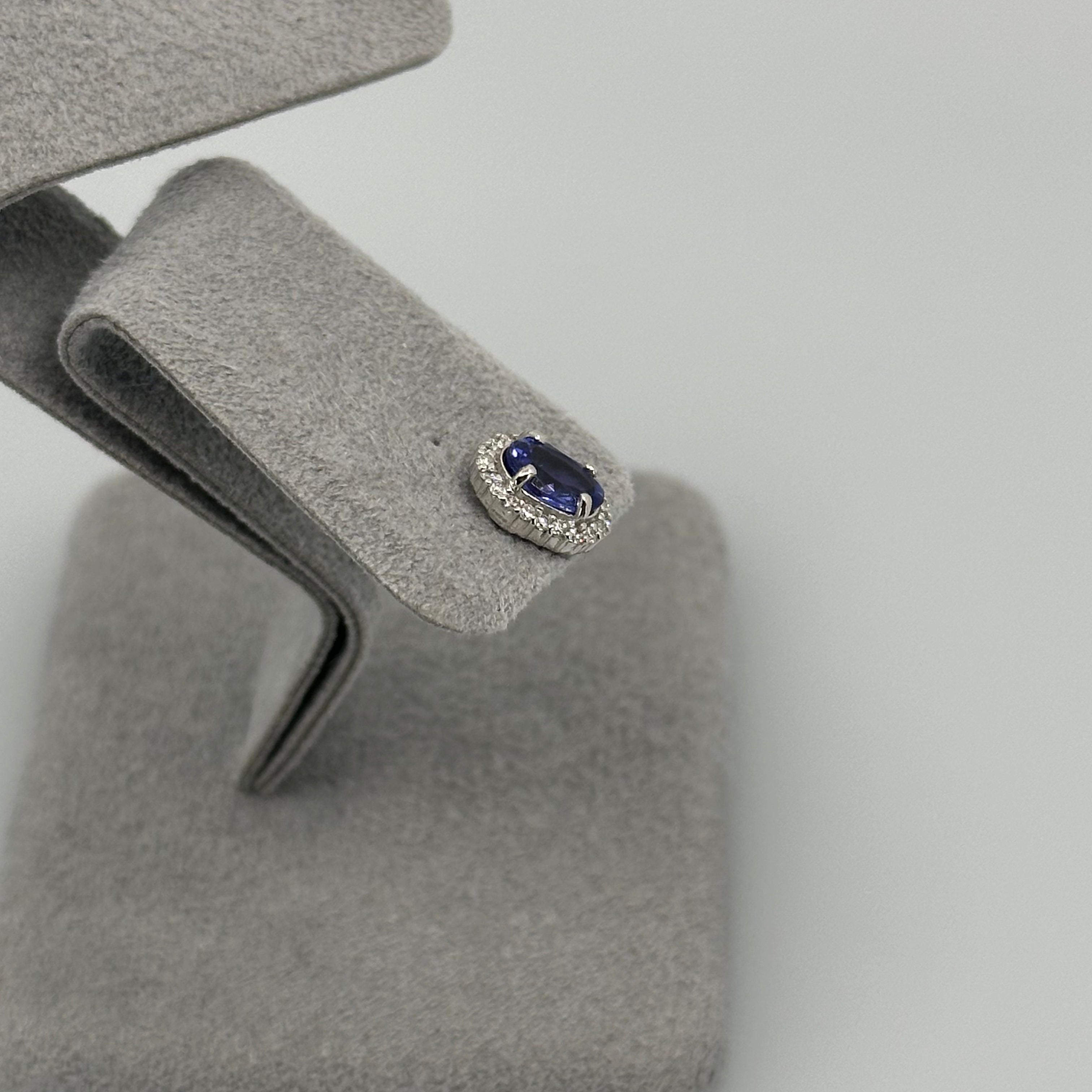 [新作/個数限定/ミスト］ピアス タンザナイト