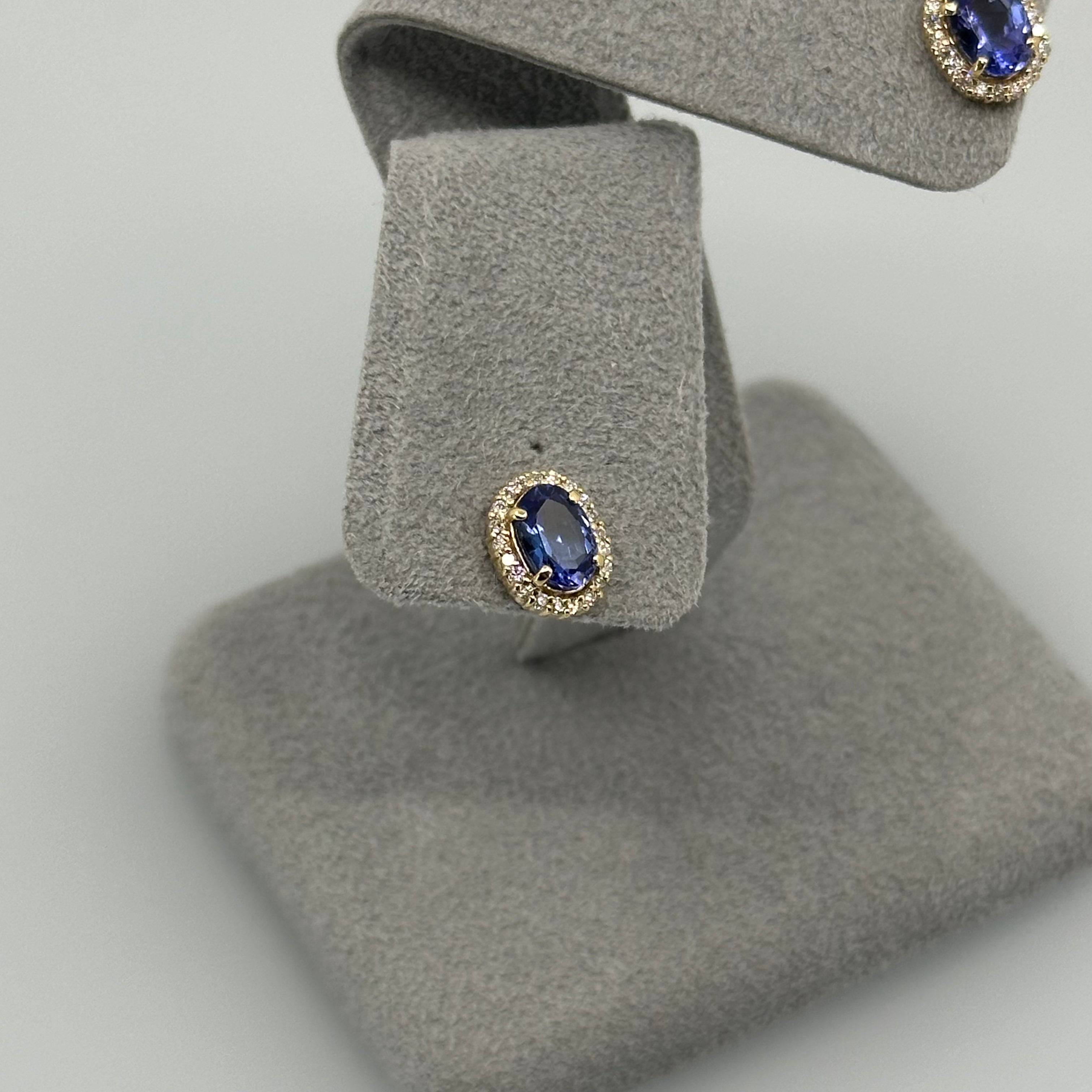 [新作/個数限定/ミスト］ピアス タンザナイト