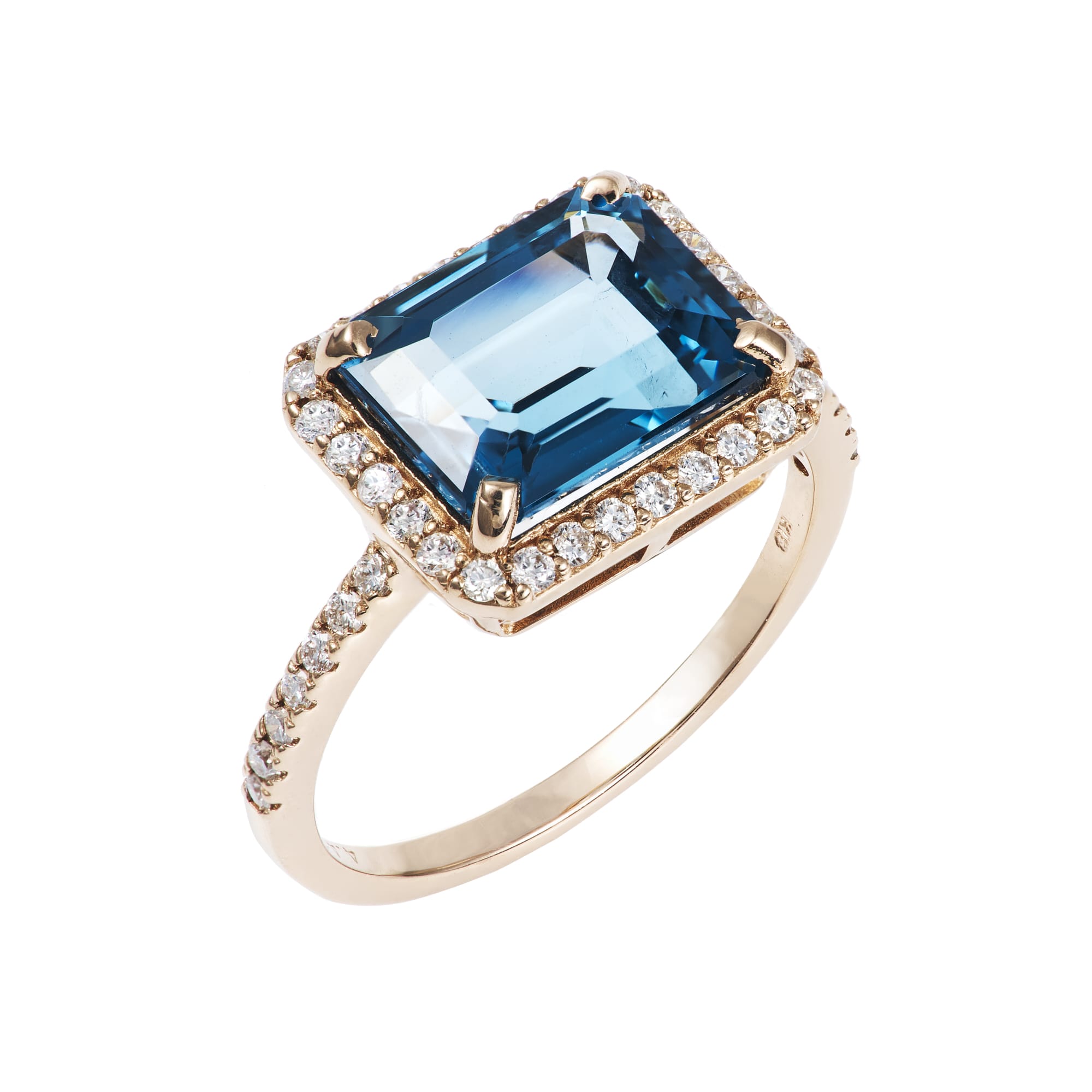 ［マドンナ］リング ロンドンブルートパーズ