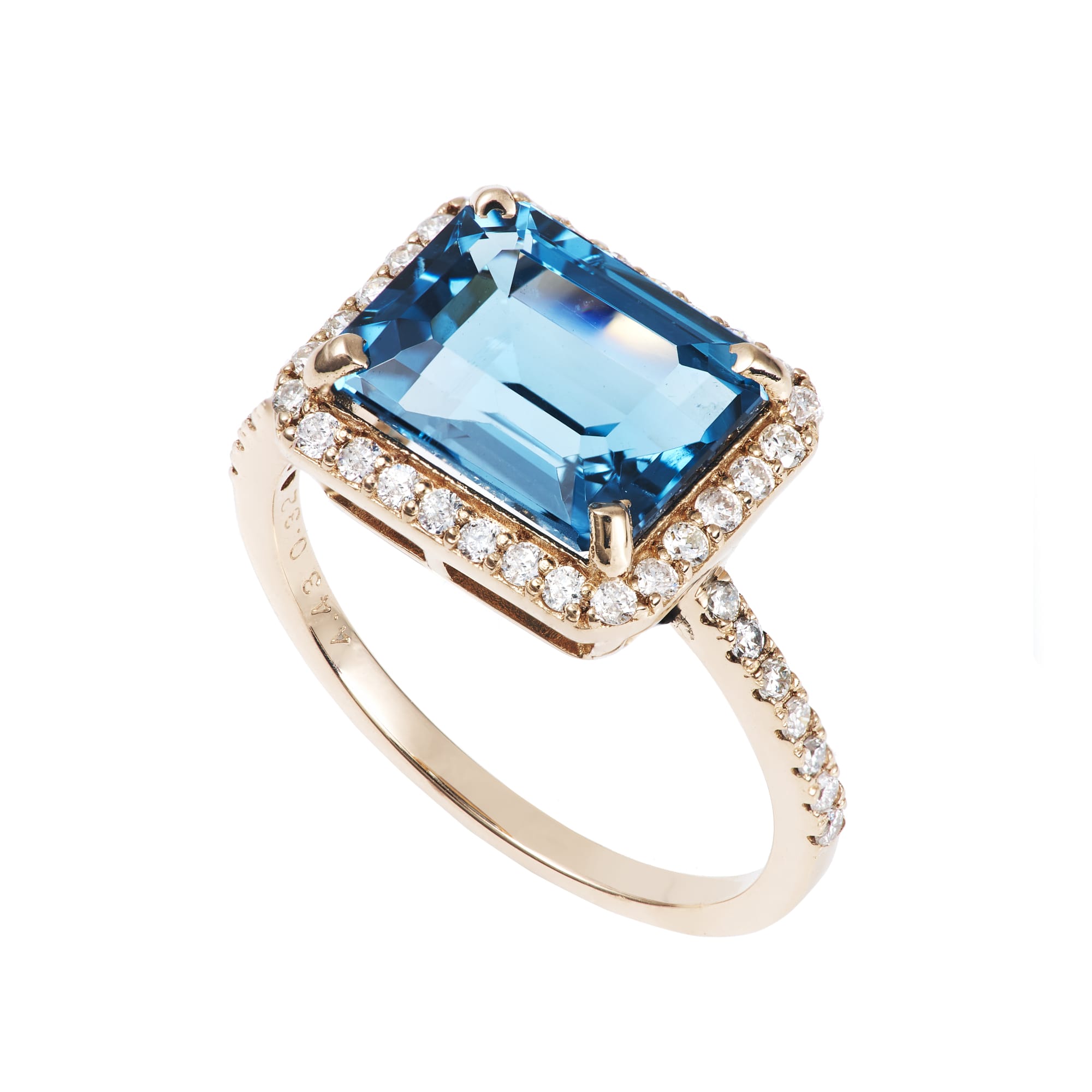 ［マドンナ］リング ロンドンブルートパーズ