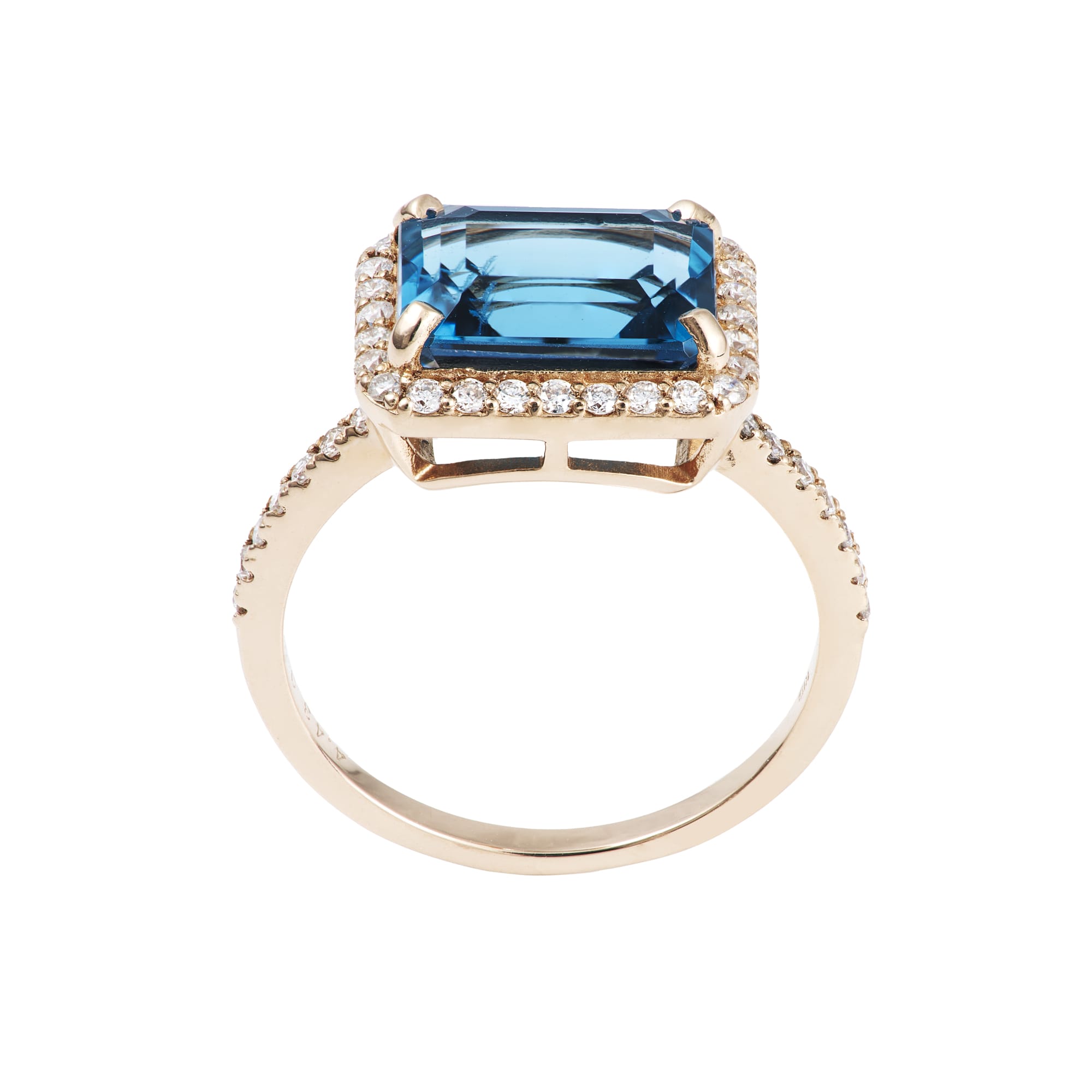 ［マドンナ］リング ロンドンブルートパーズ