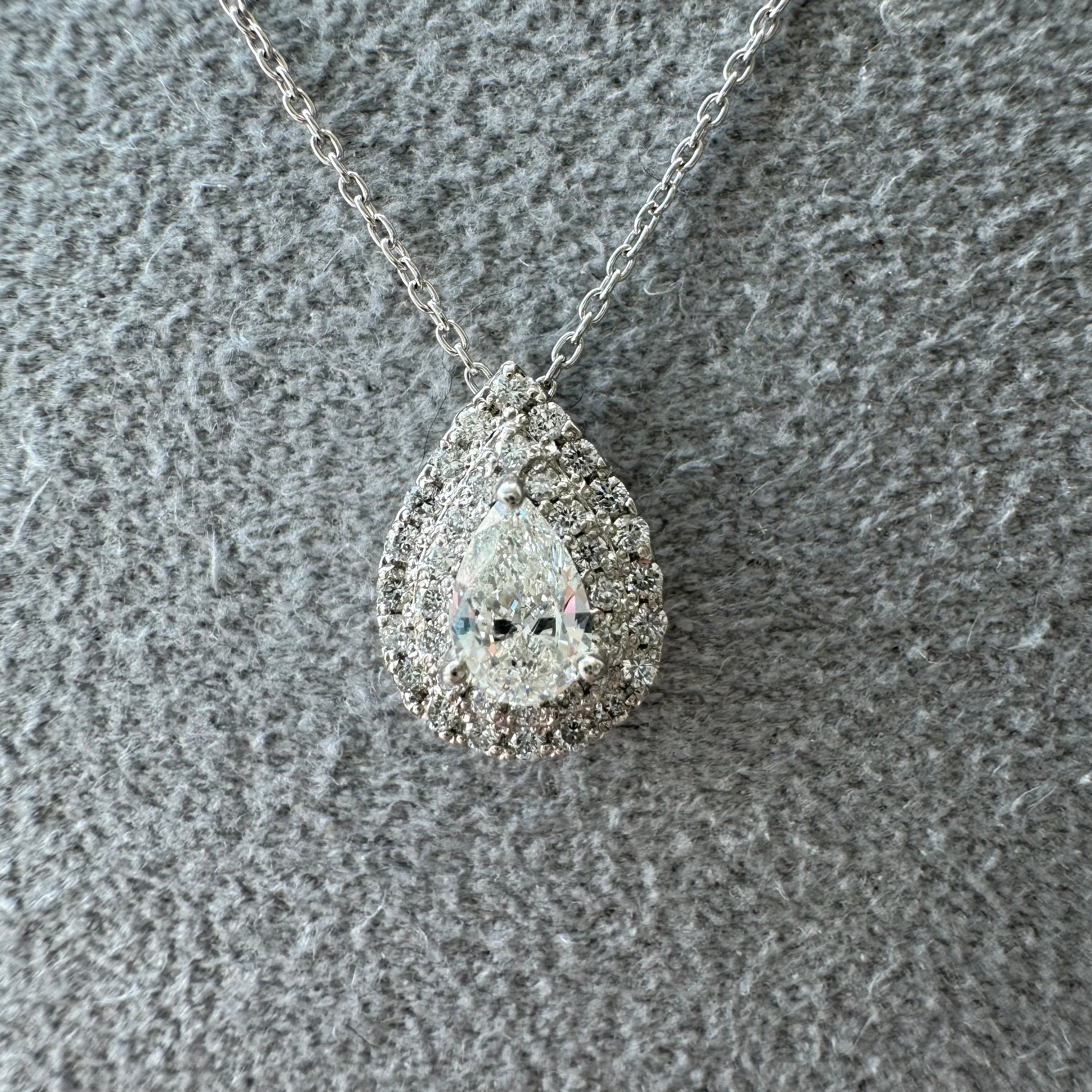 アドラーブル ダイヤ 中石0.3ct前後 PS PT ネックレス〜G SI2 CGL