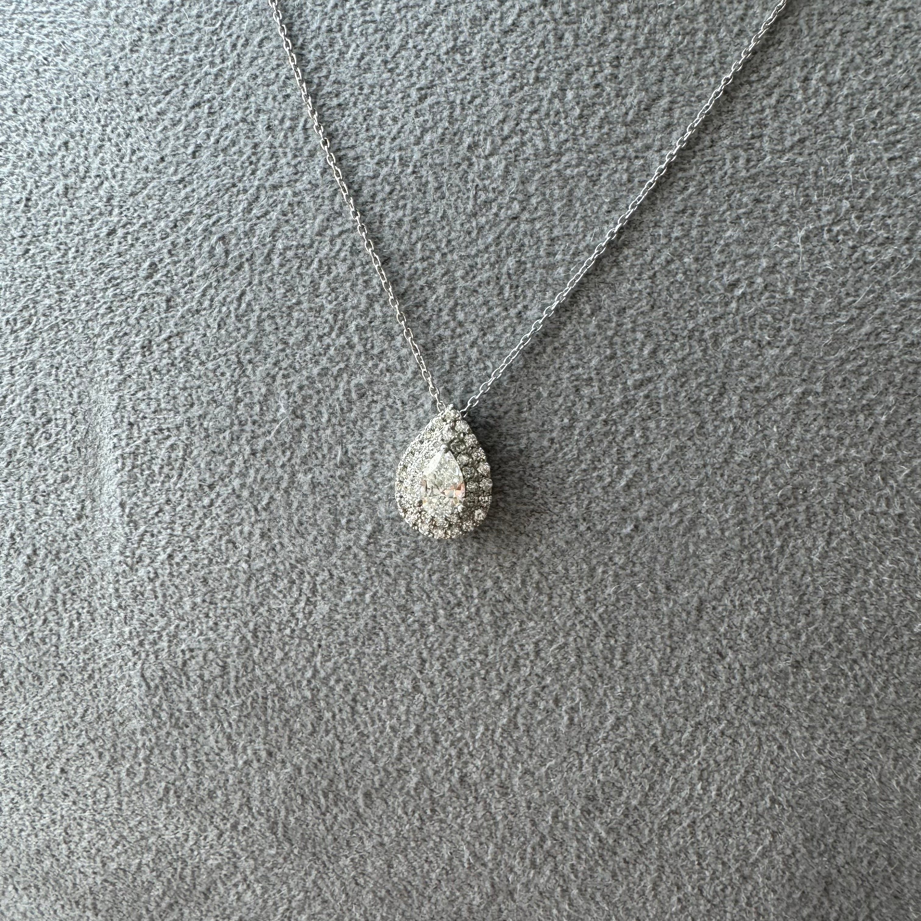 アドラーブル ダイヤ 中石0.3ct前後 PS PT ネックレス〜G SI2 CGL