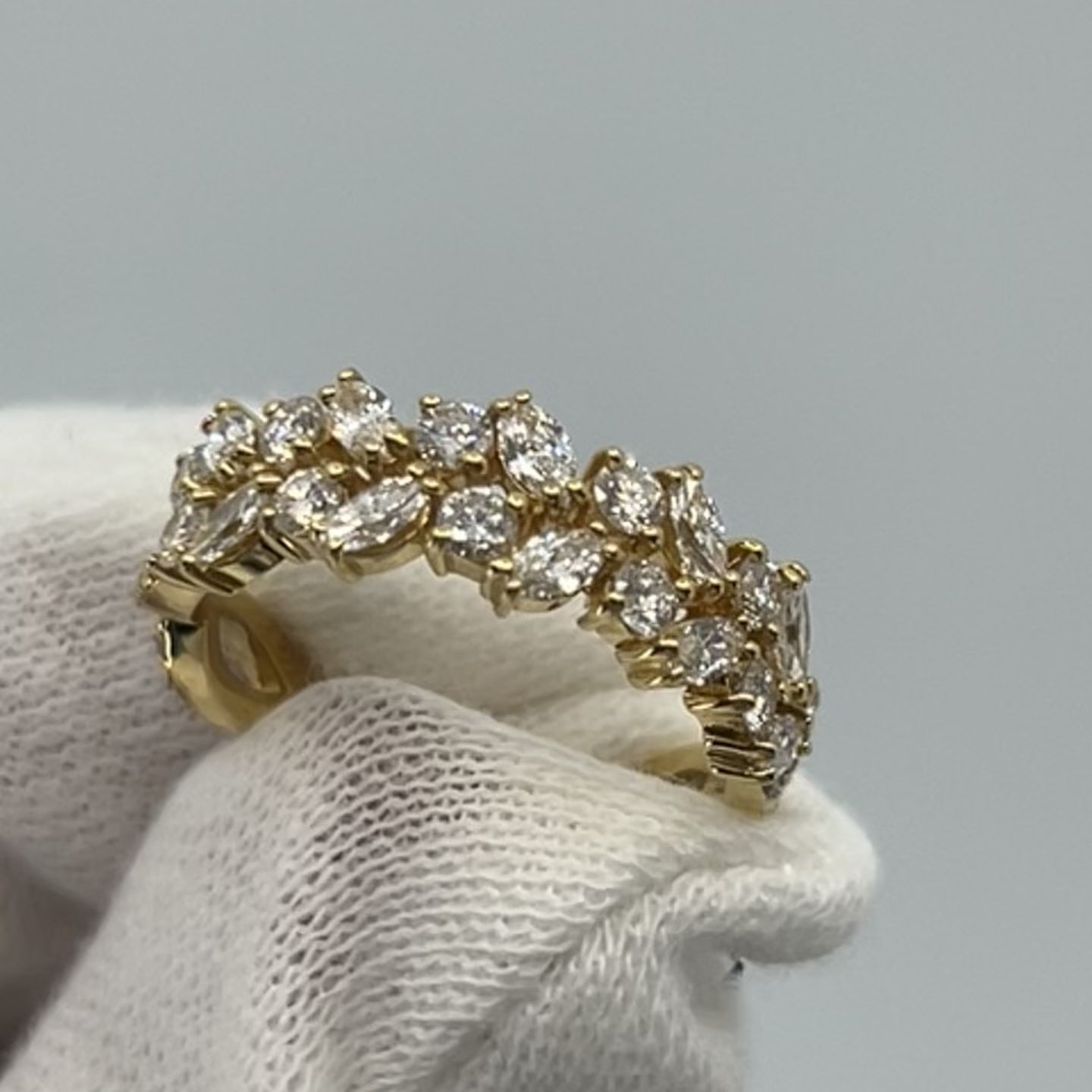 ［ケテル ハーフエタニティ］リング ダイヤ