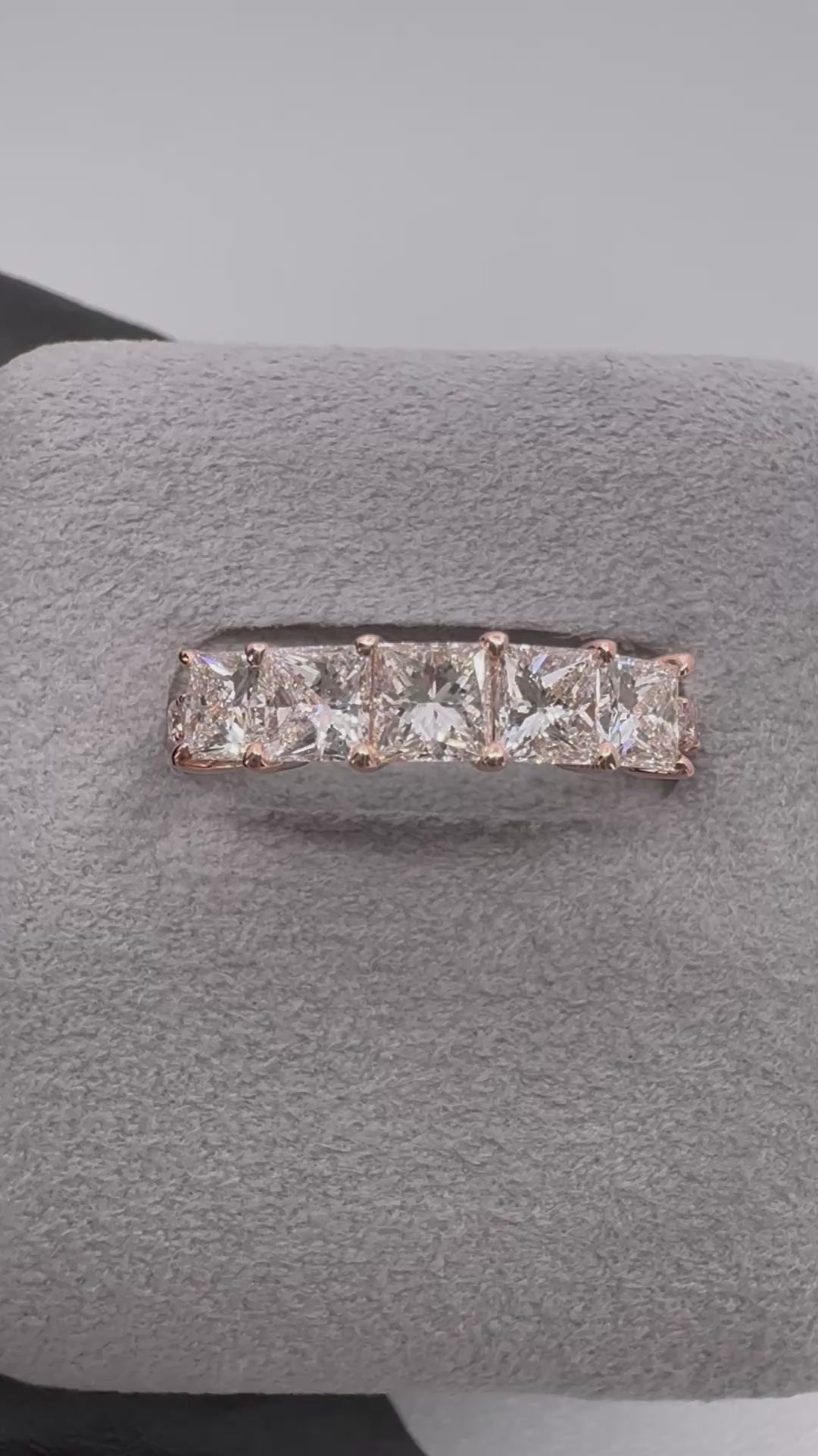 ［ダイアナ/フルエタニティ］リング ダイヤ 1pc0.3ct×5pc PR