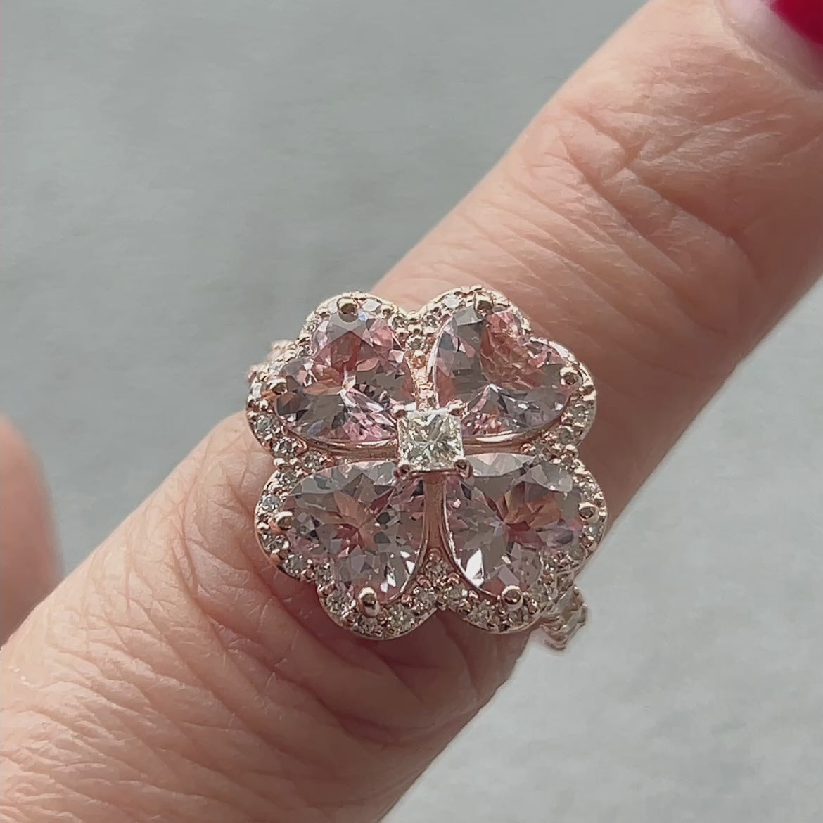 ［新作/ボンボニエール］リング 2ct HS