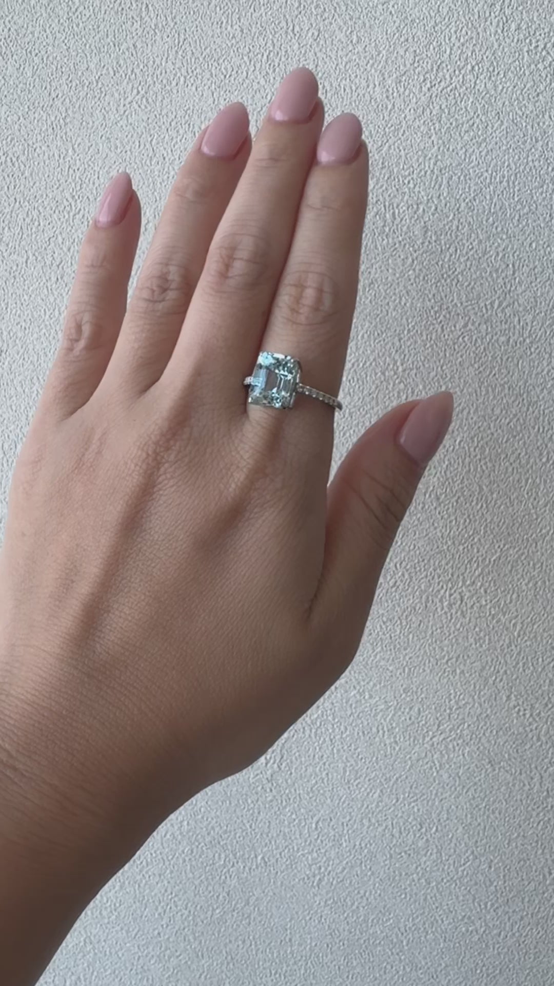 ［フロリナ］リング モルガナイト/アクア/ペリドット 2ct前後 SQ