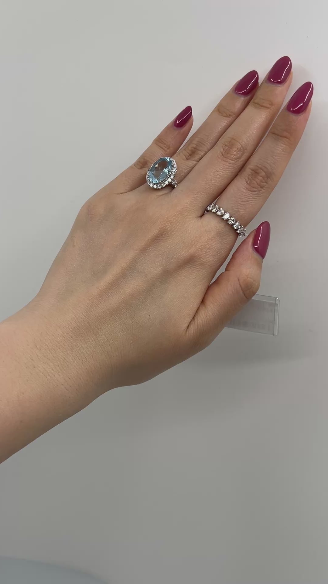 ［アメリハーフエタニティ］リング ダイヤ