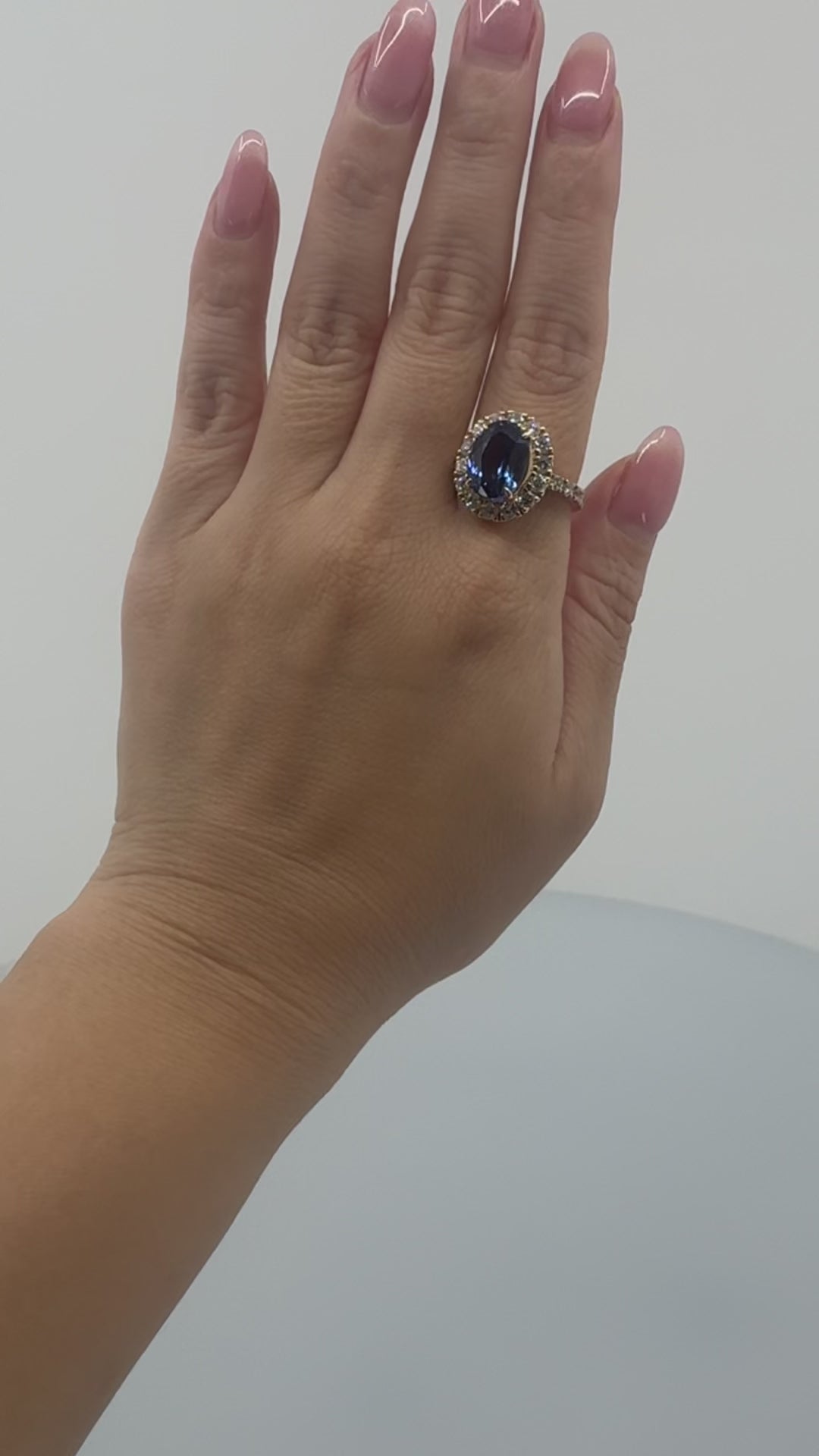 ［一点物］リング  タンザナイト  5ct   YG/PG