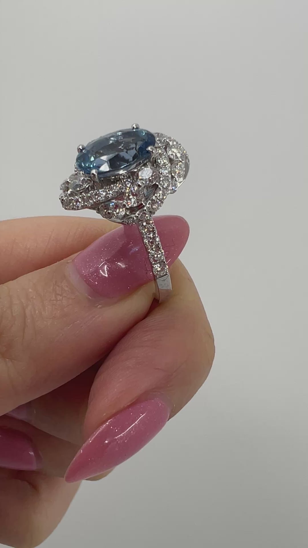 ［プリマドンナ］リング サンタマリアアクアマリン 1.8ct OV