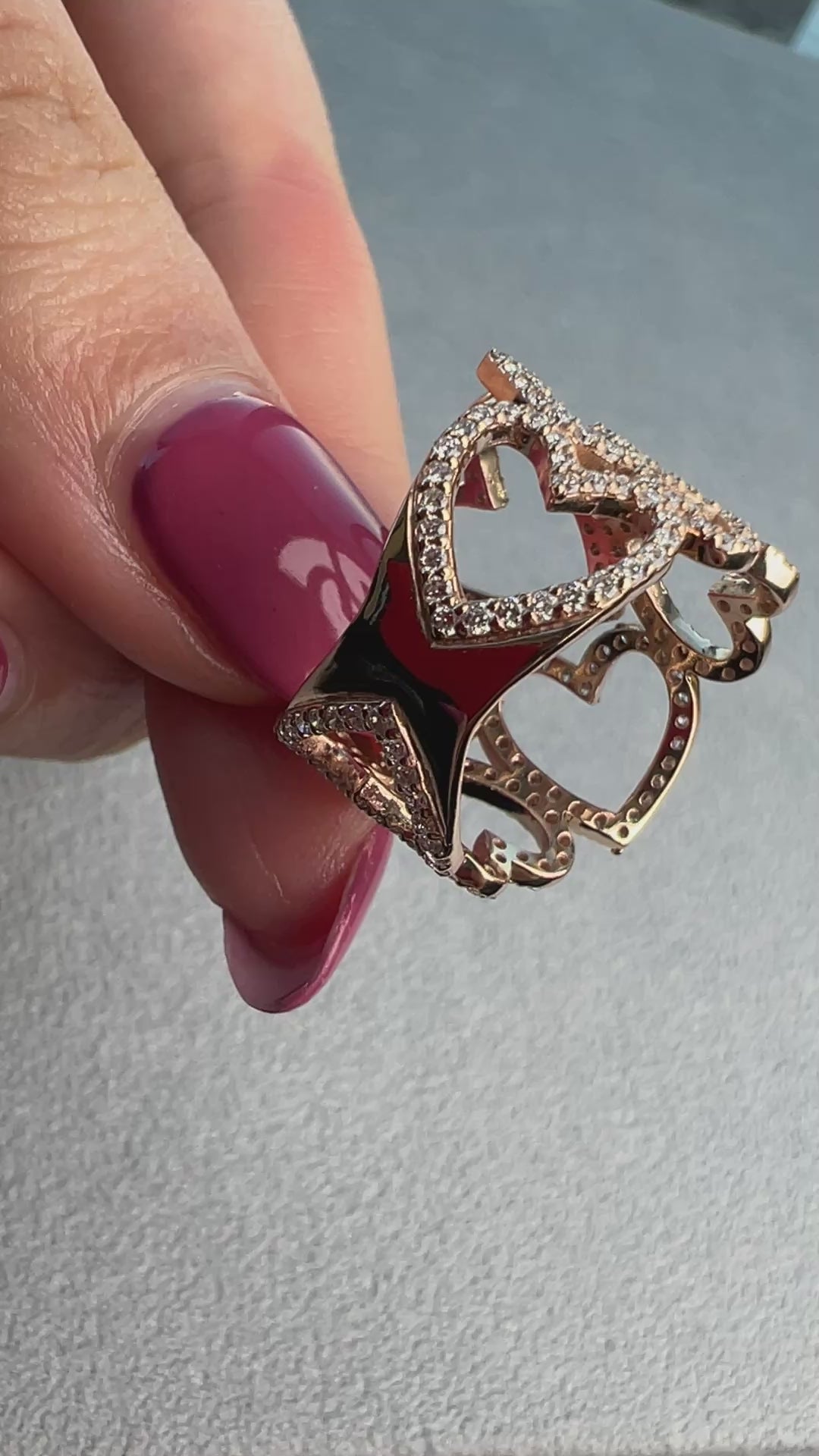 ［ひと夏の🫶🏼〜フルダイヤバージョン］リング ダイヤ