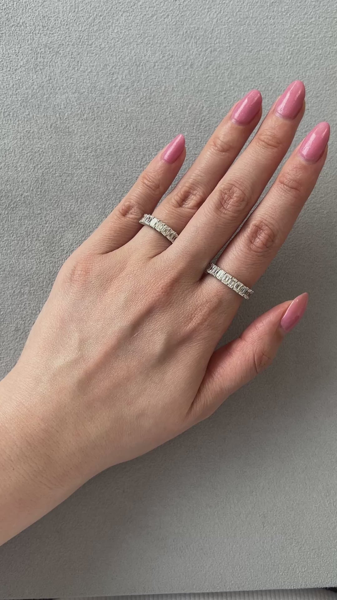 ［エクラ］リング ダイヤ 1pc0.2ct前後×10pc 1.8ct前後 EM