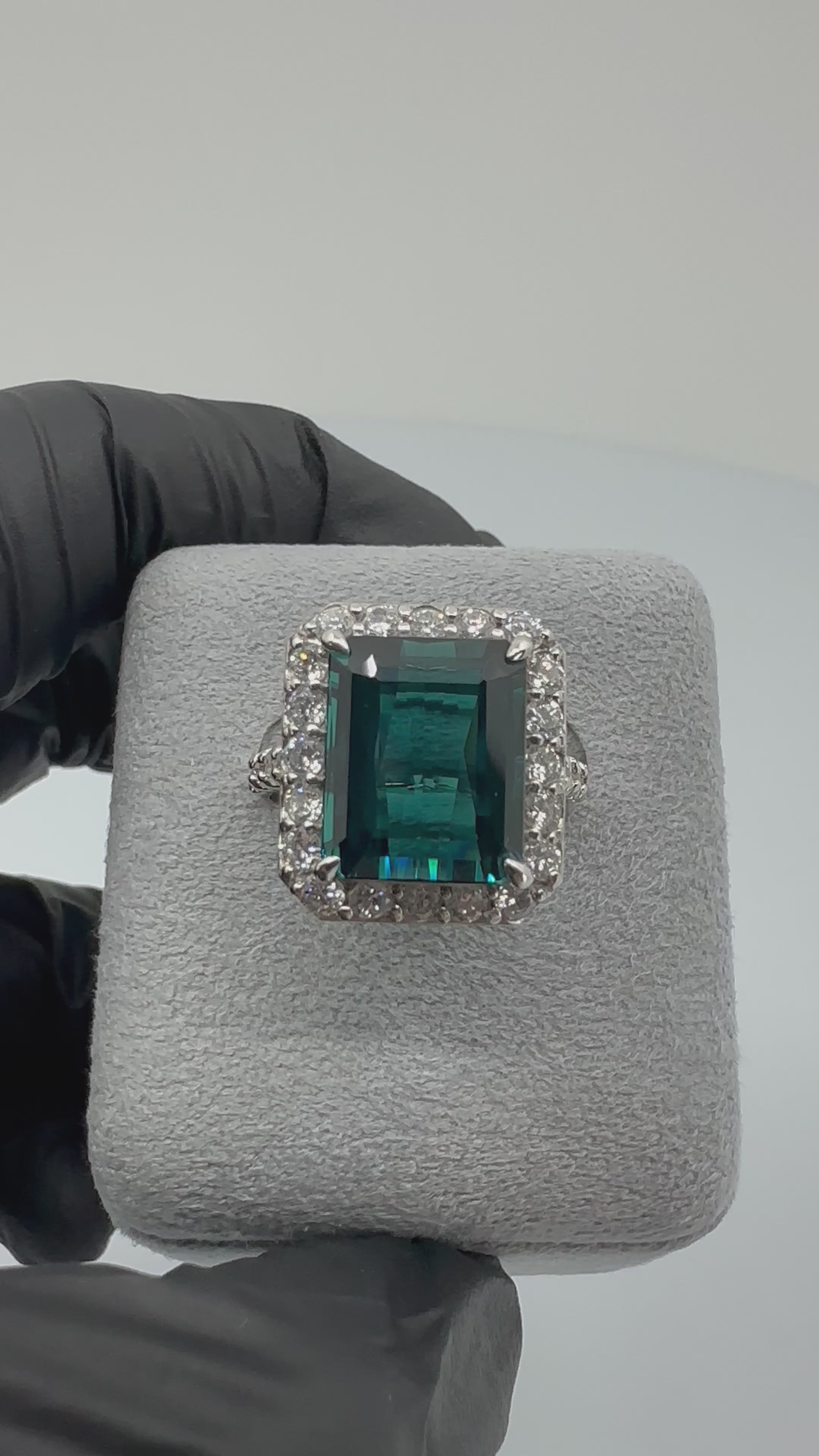 191［一点物］リング トルマリン 8.3ct前後 SQ PT