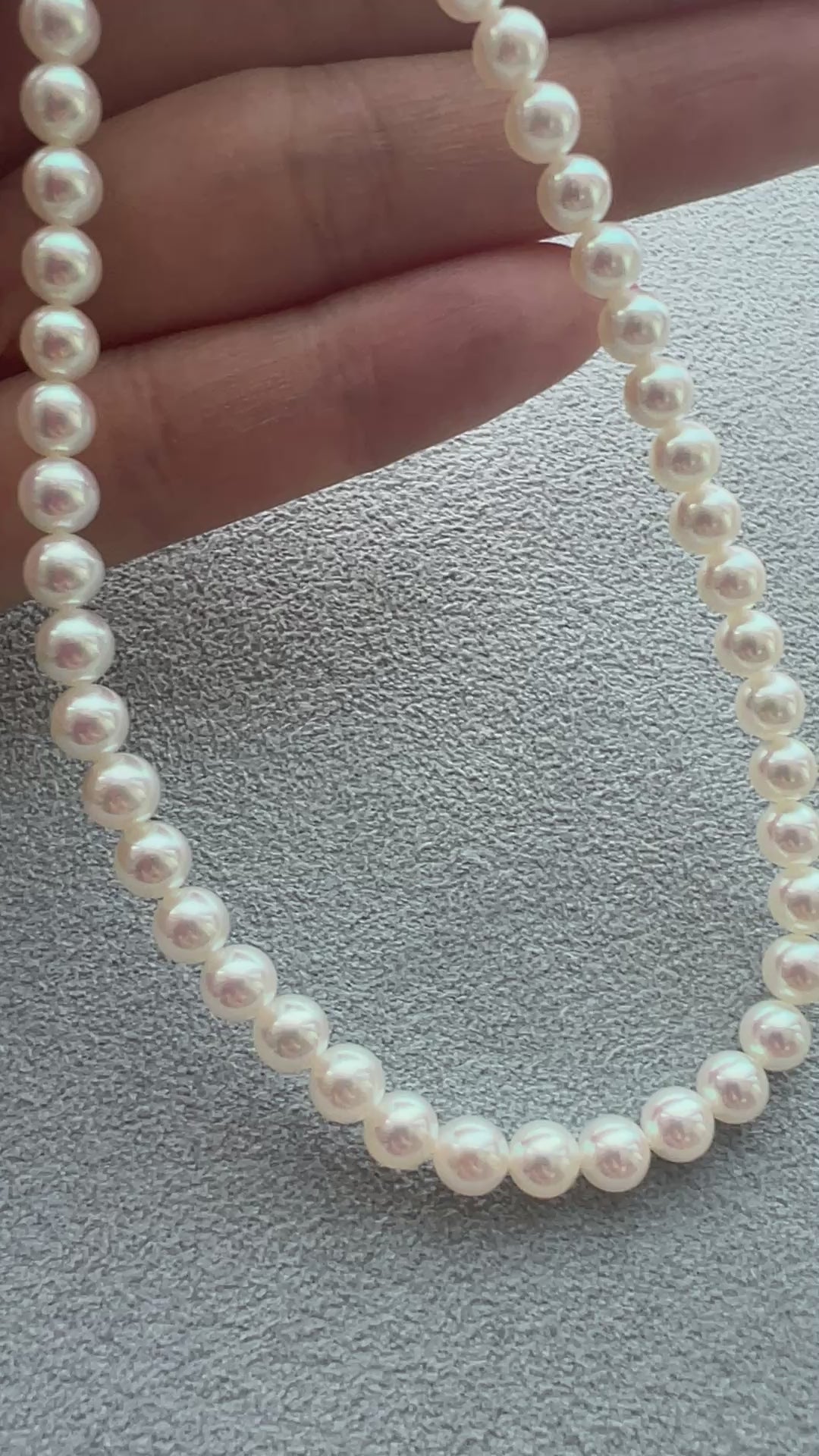 新作［クラシックパールネックレス］あこや真珠4.5−5mm